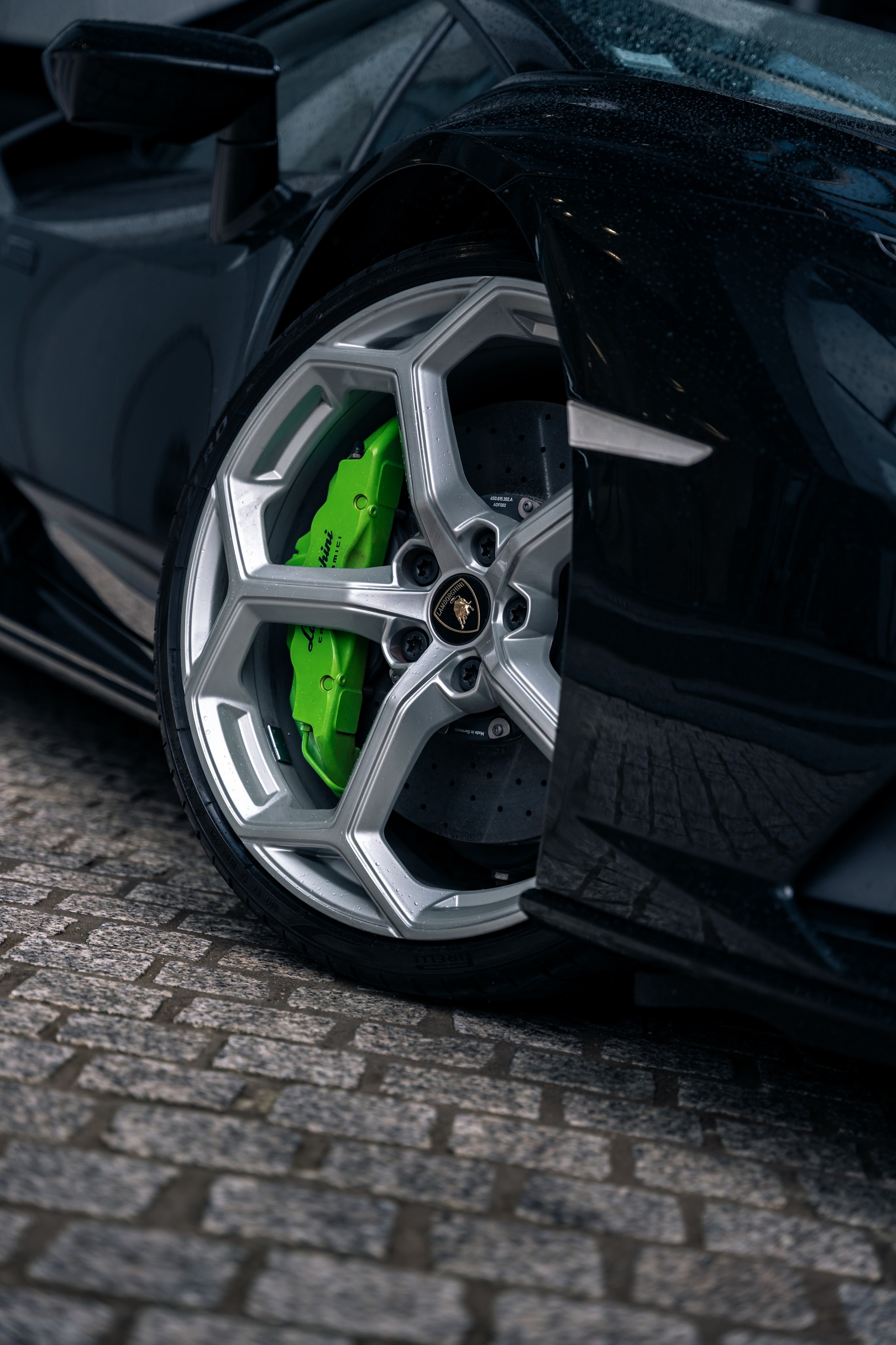 Lamborghini Huracan Evo. Photographe de voitures à Paris — Vitalii Motruk