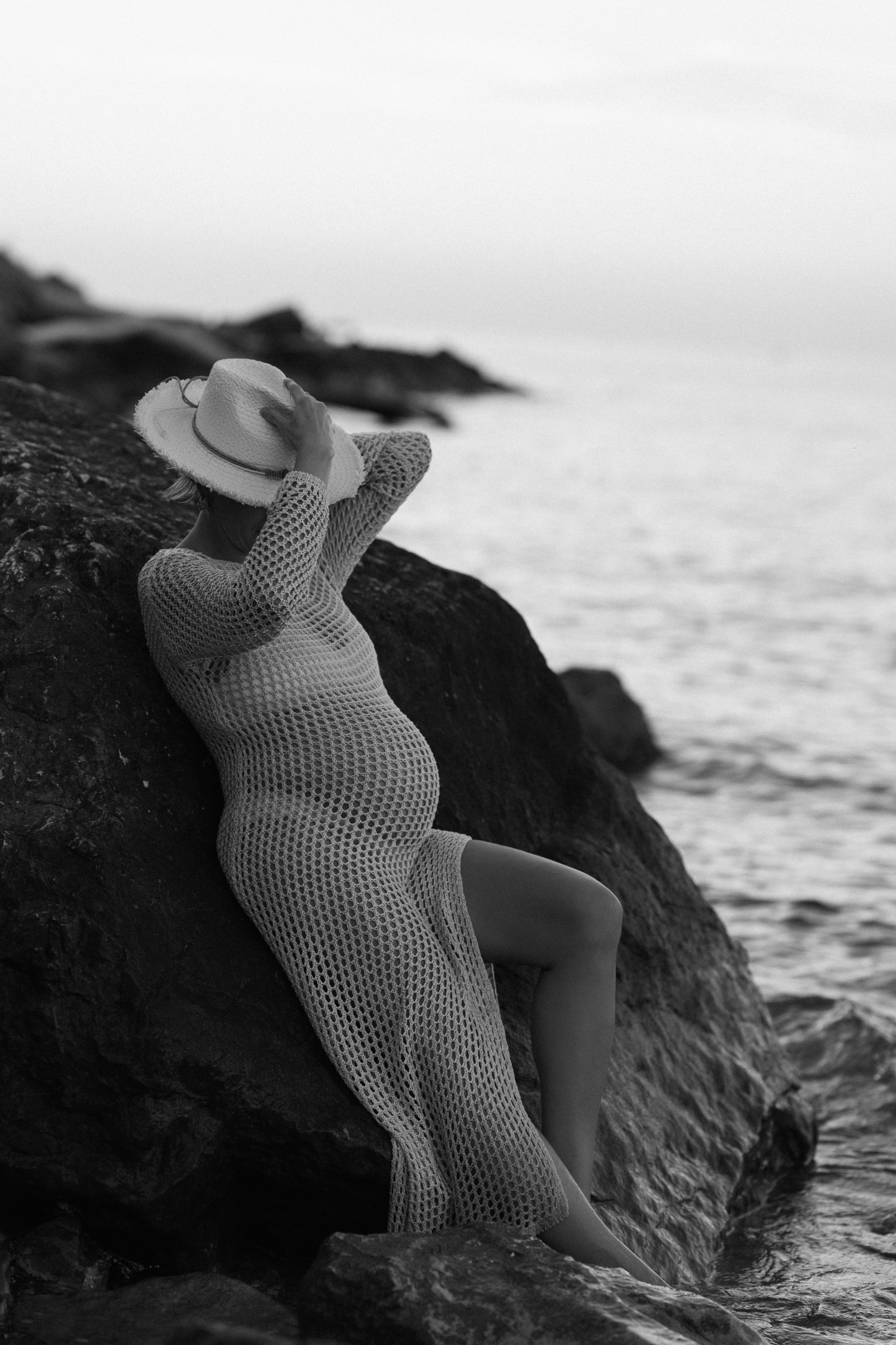 In dolce attesa. Fotografa Rimini