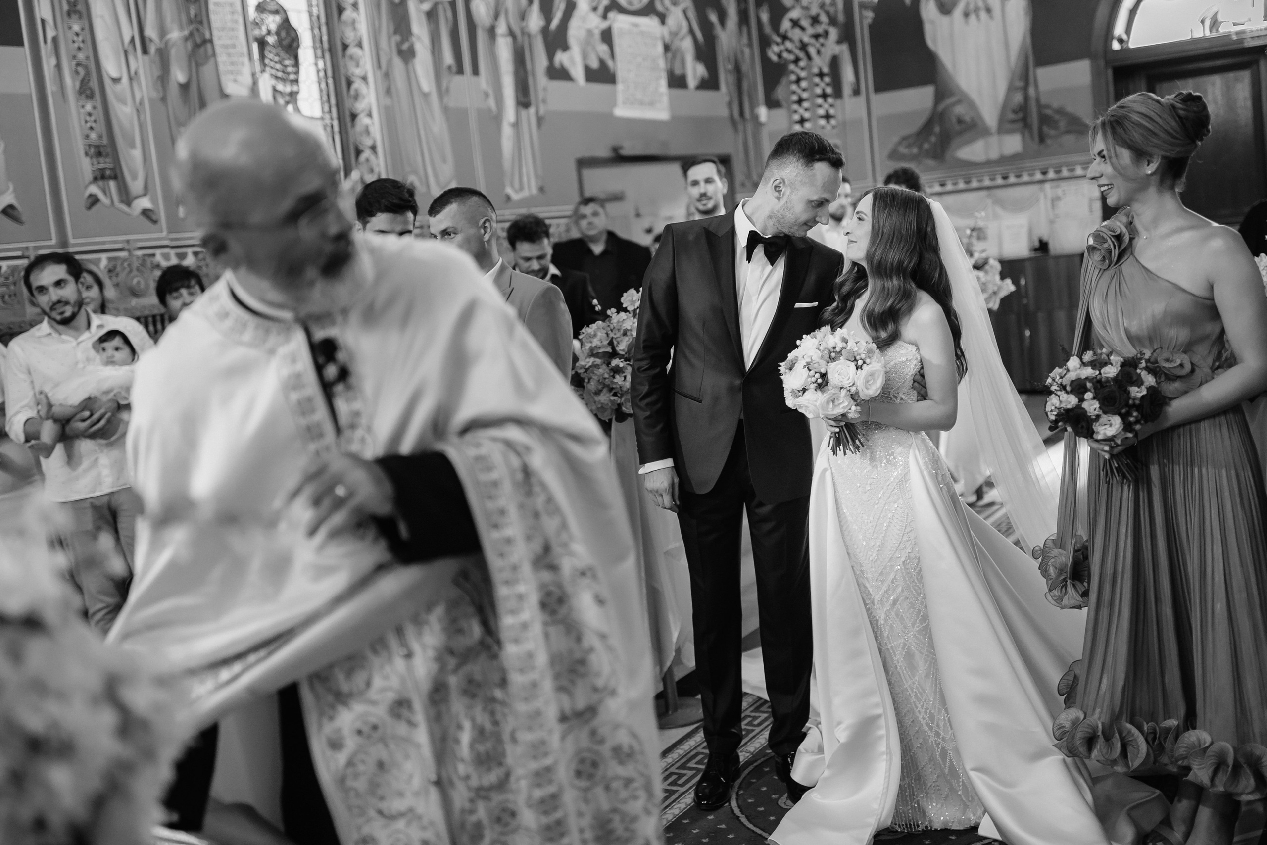 sedinta foto nunta cu cadre creative