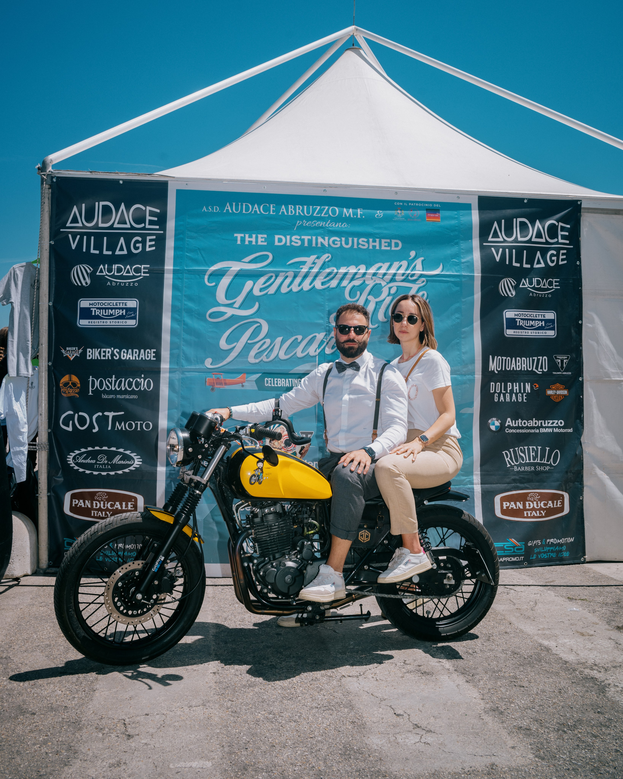 Distinguished Gentleman's Ride 2024. Photographer Iuliia Gladkikh, Italy, Abruzzo