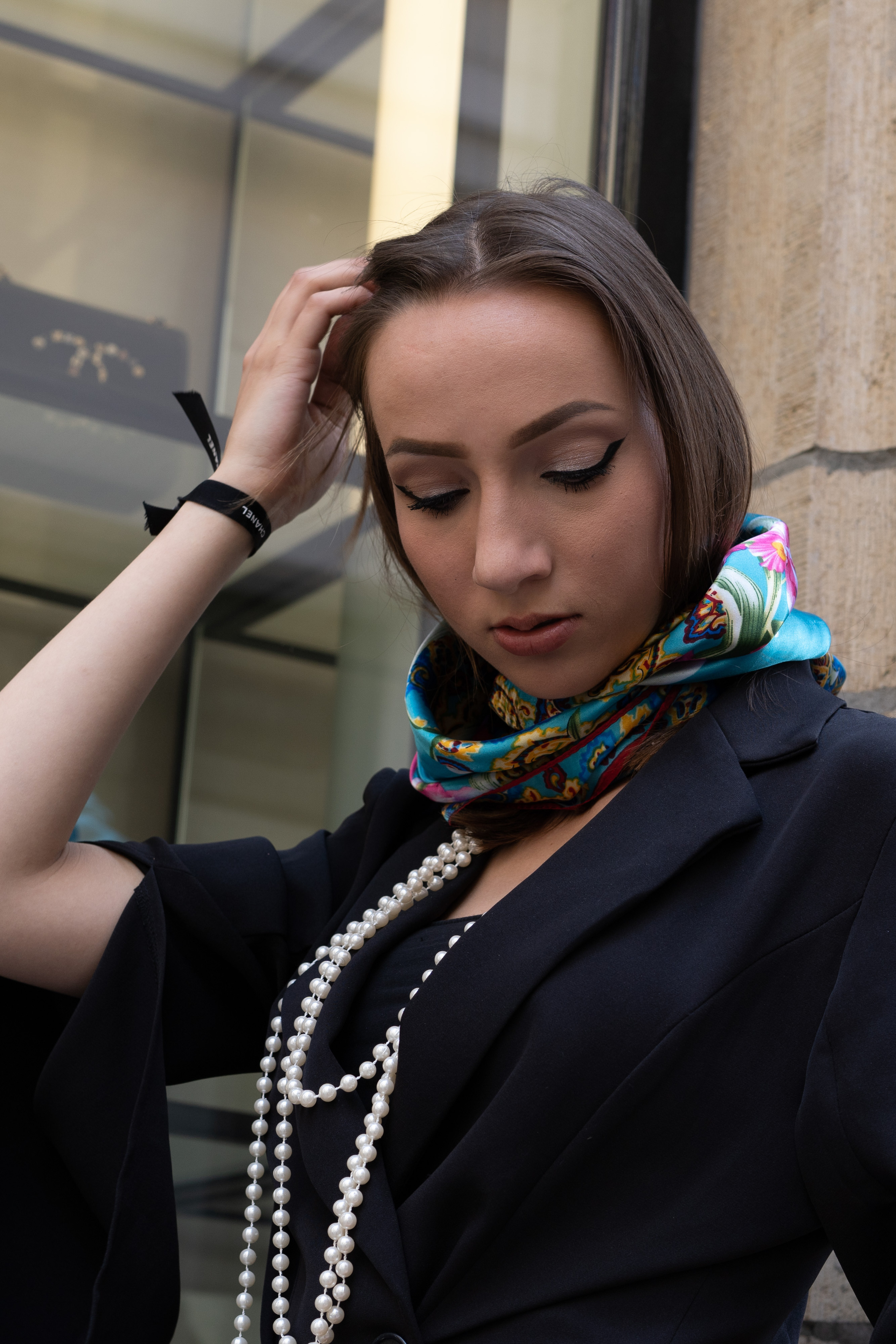 Little black dress / Antwerp. Tatyana Van Hedent een fotograaf te Zele, Oost-Vlaanderen