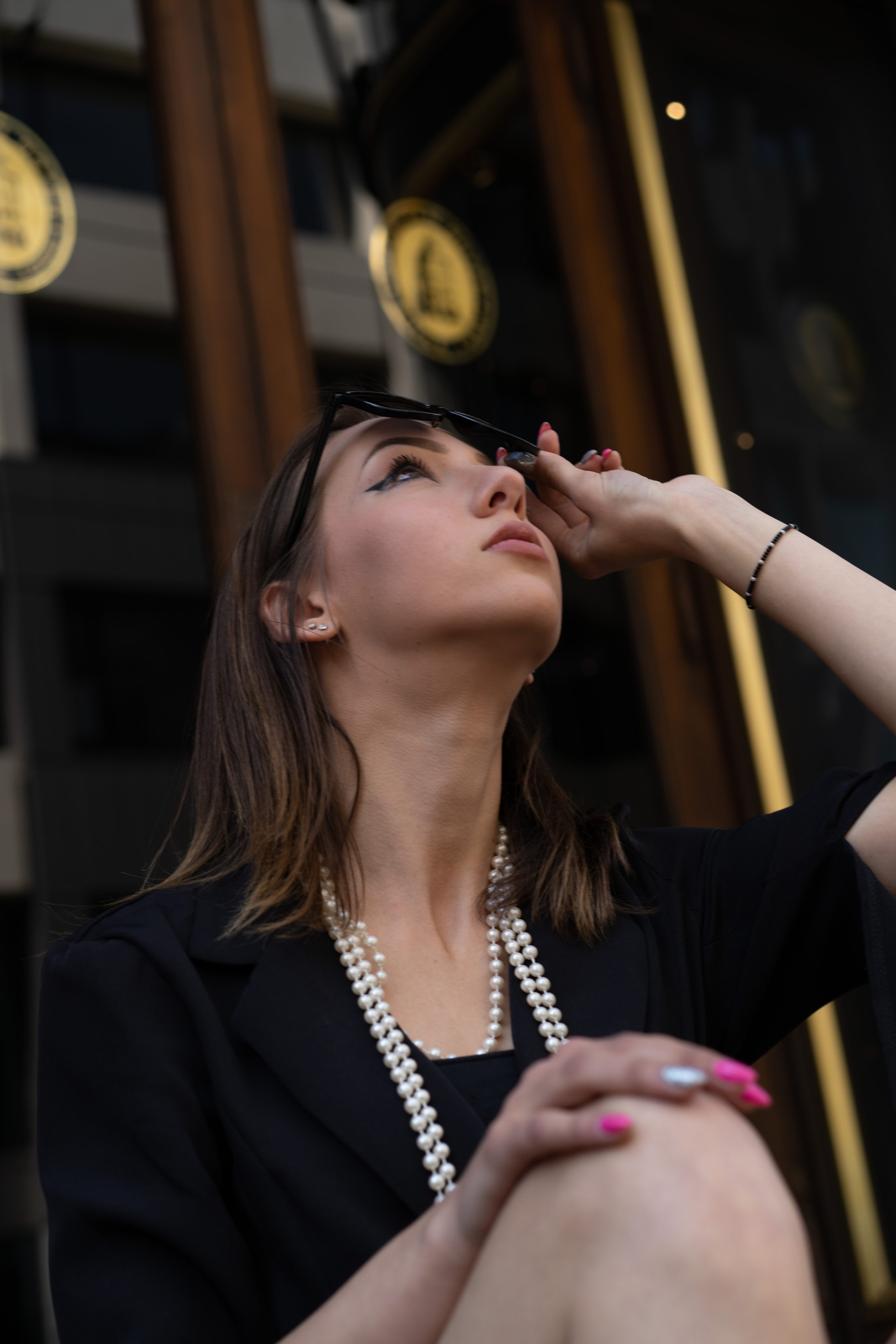 Little black dress / Antwerp. Tatyana Van Hedent een fotograaf te Zele, Oost-Vlaanderen
