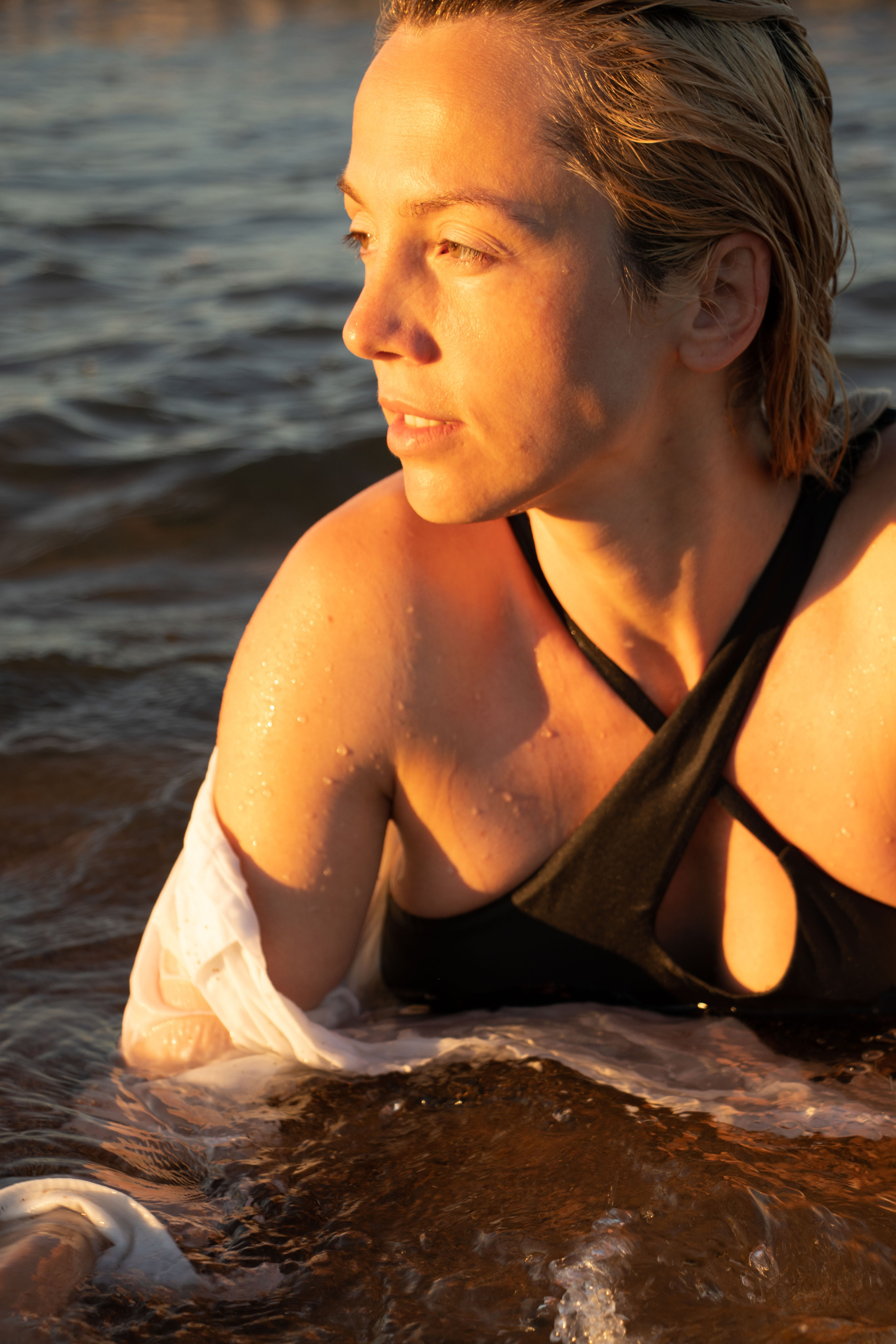 Beach photoshoot. Tatyana Van Hedent een fotograaf te Zele, Oost-Vlaanderen