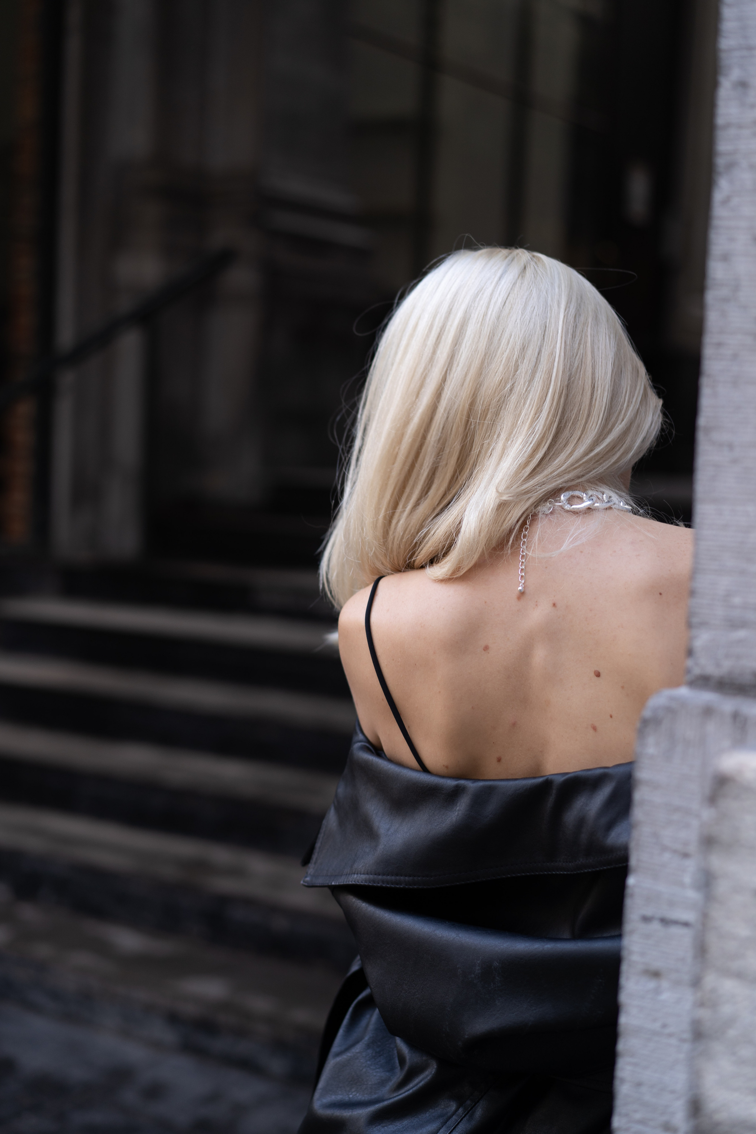Little black dress / Brussel. Tatyana Van Hedent een fotograaf te Zele, Oost-Vlaanderen