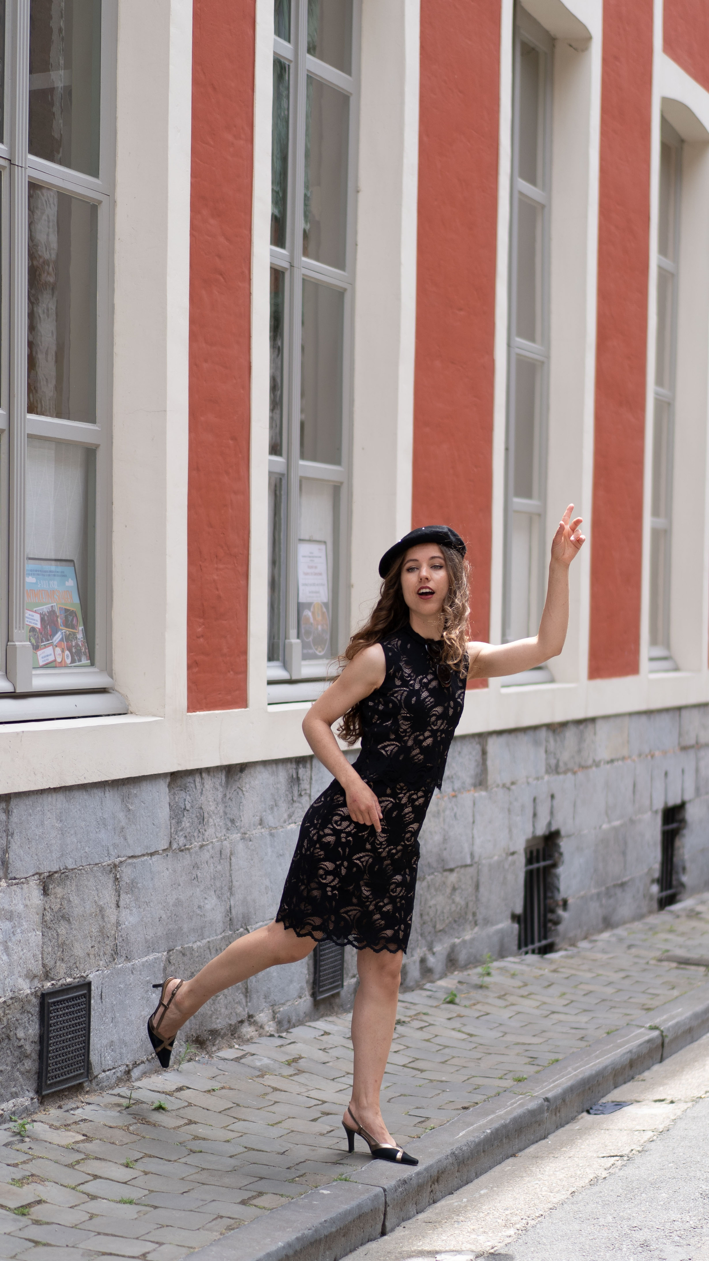 Little black dress / Gent. Tatyana Van Hedent een fotograaf te Zele, Oost-Vlaanderen