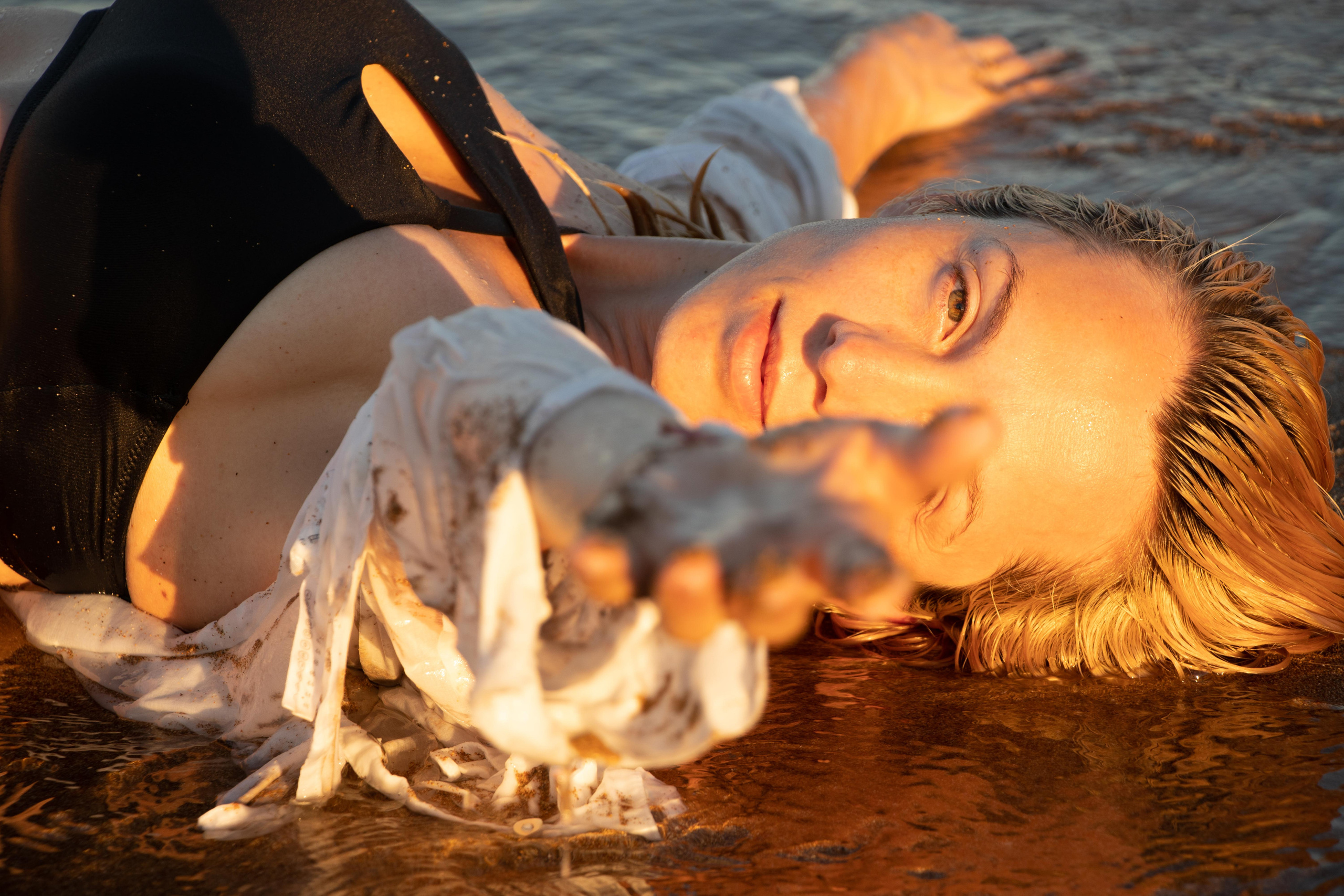 Beach. Tatyana Van Hedent een fotograaf te Zele, Oost-Vlaanderen