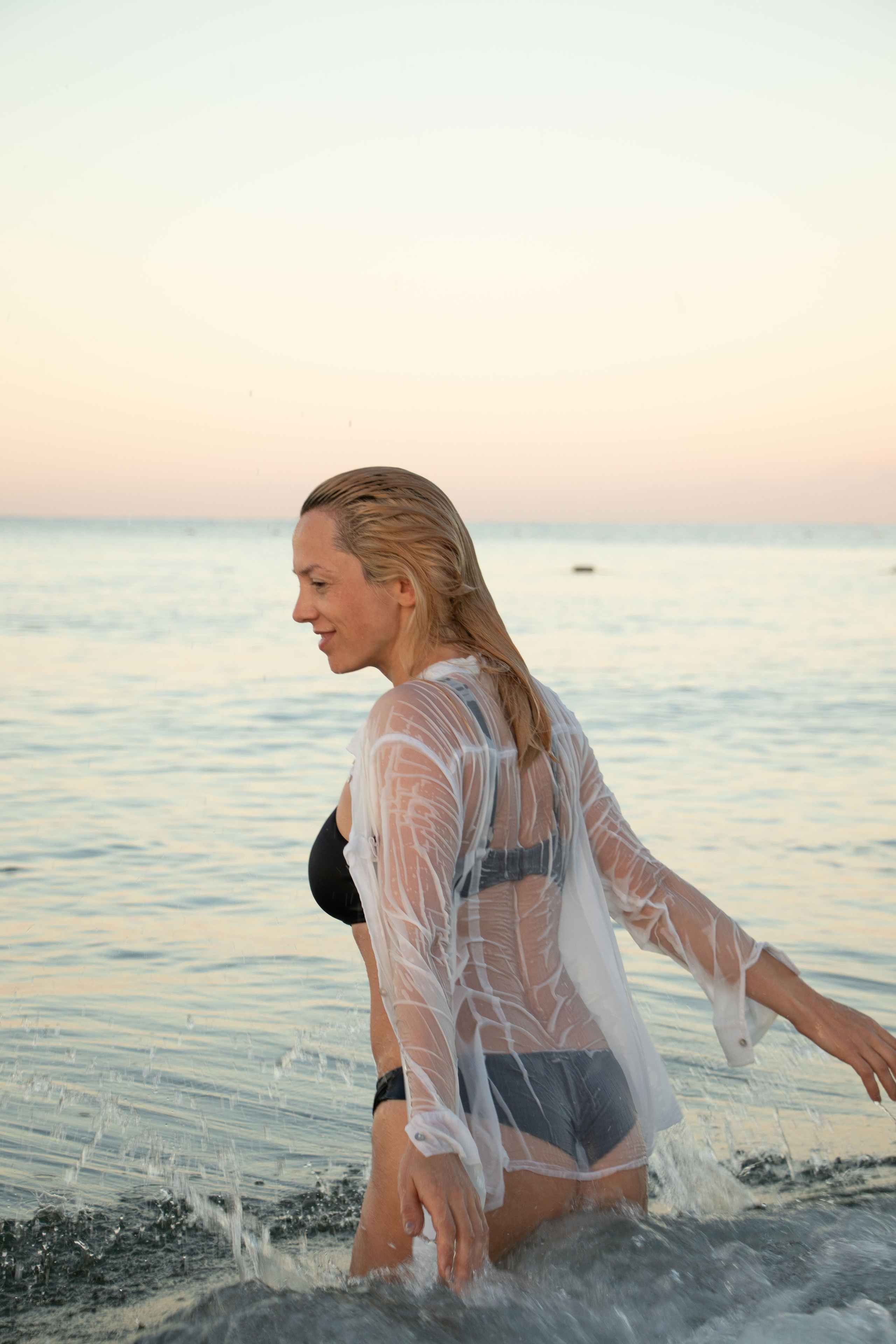 Beach photoshoot. Tatyana Van Hedent een fotograaf te Zele, Oost-Vlaanderen