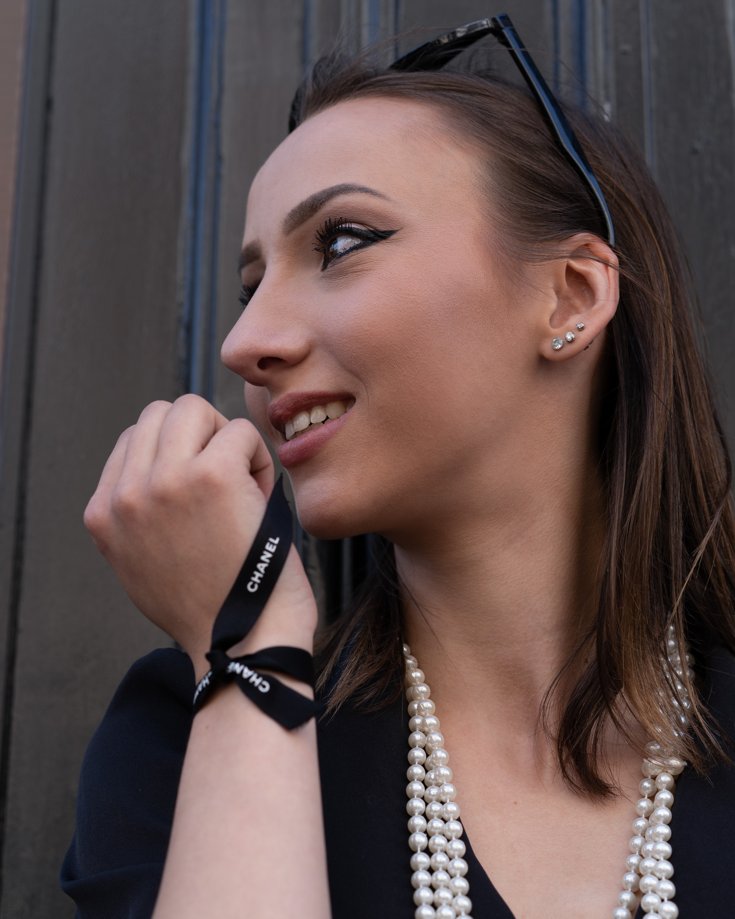 Little black dress / Antwerp. Tatyana Van Hedent een fotograaf te Zele, Oost-Vlaanderen