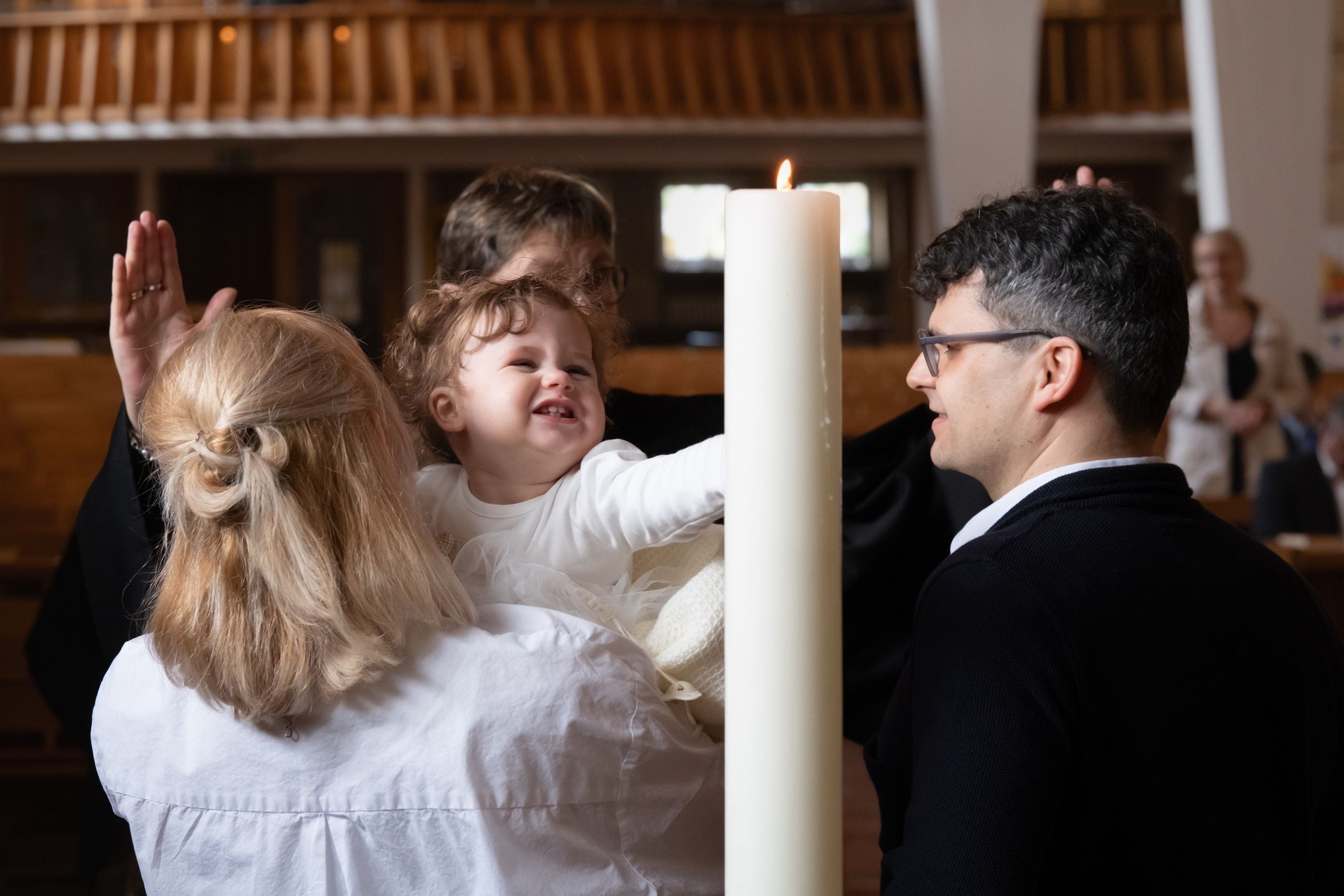 Die Taufe der kleinen Prinzessin. Newborn Baby Fotografie Flensburg Babyfotoshooting