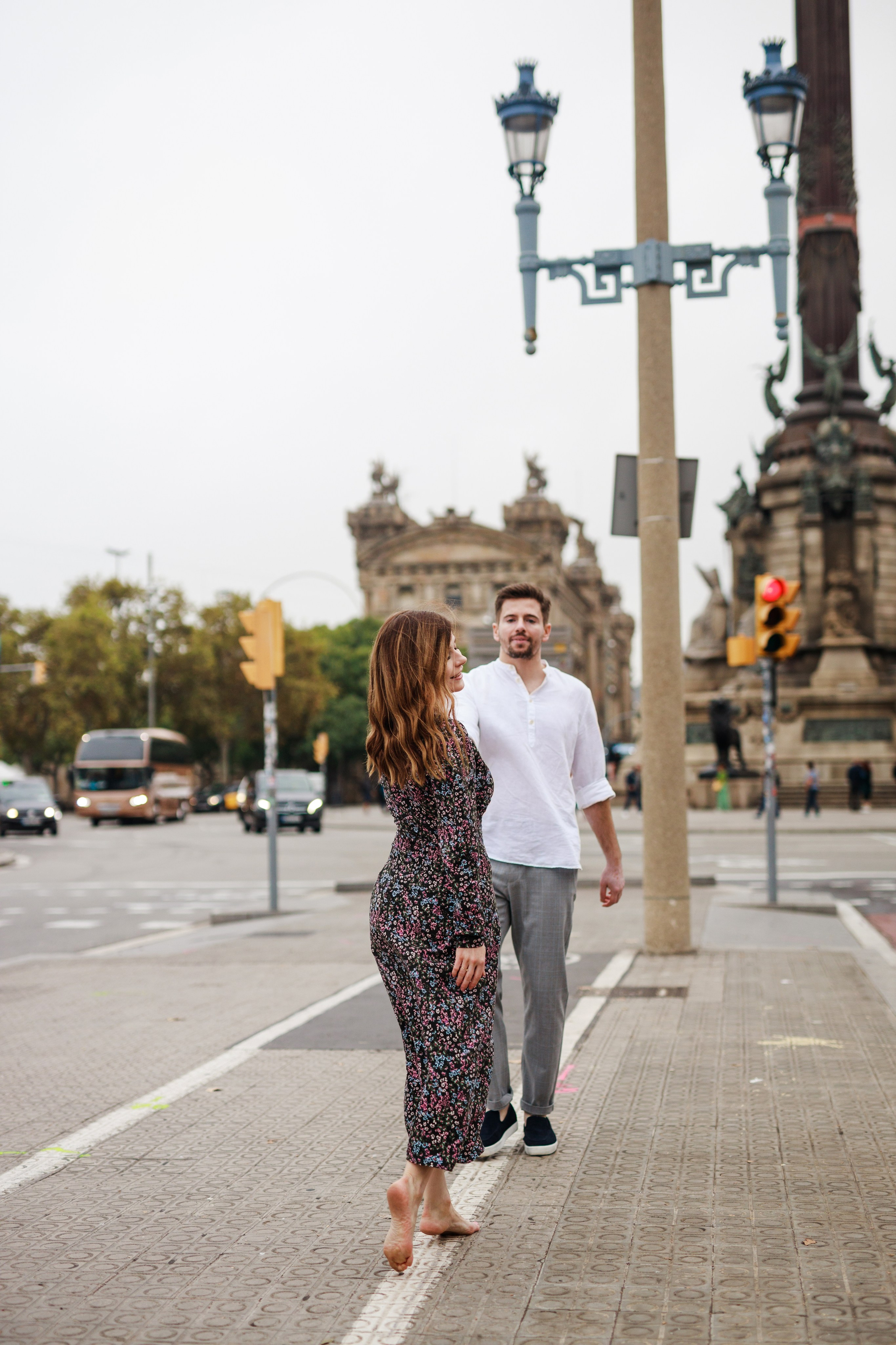 Damian i Monika. Фотограф в Барселоне Испании Маслик Юлия