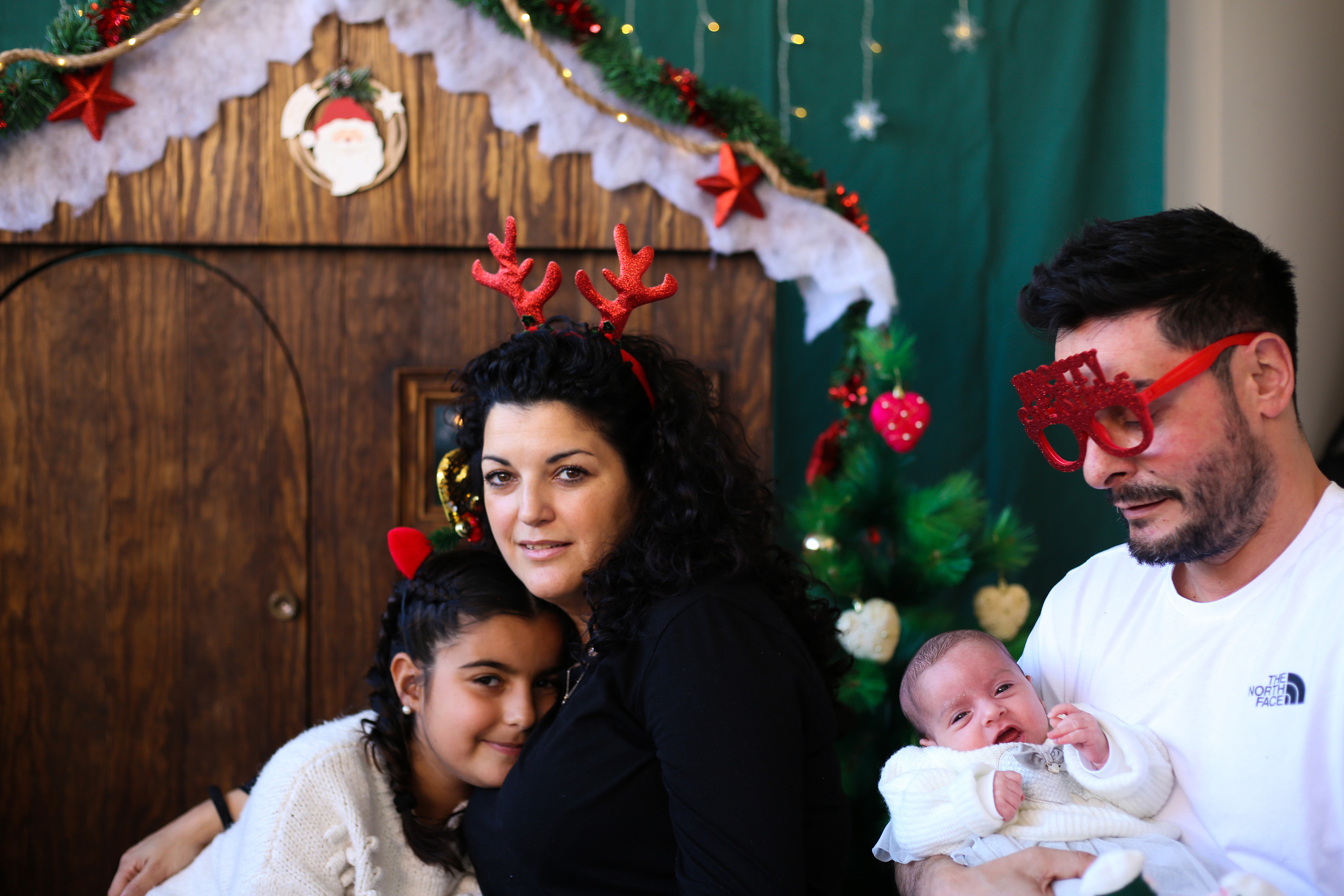 Navidad de Sara y familia. Fotógrafo en Mataró, Eugenia Shikhina