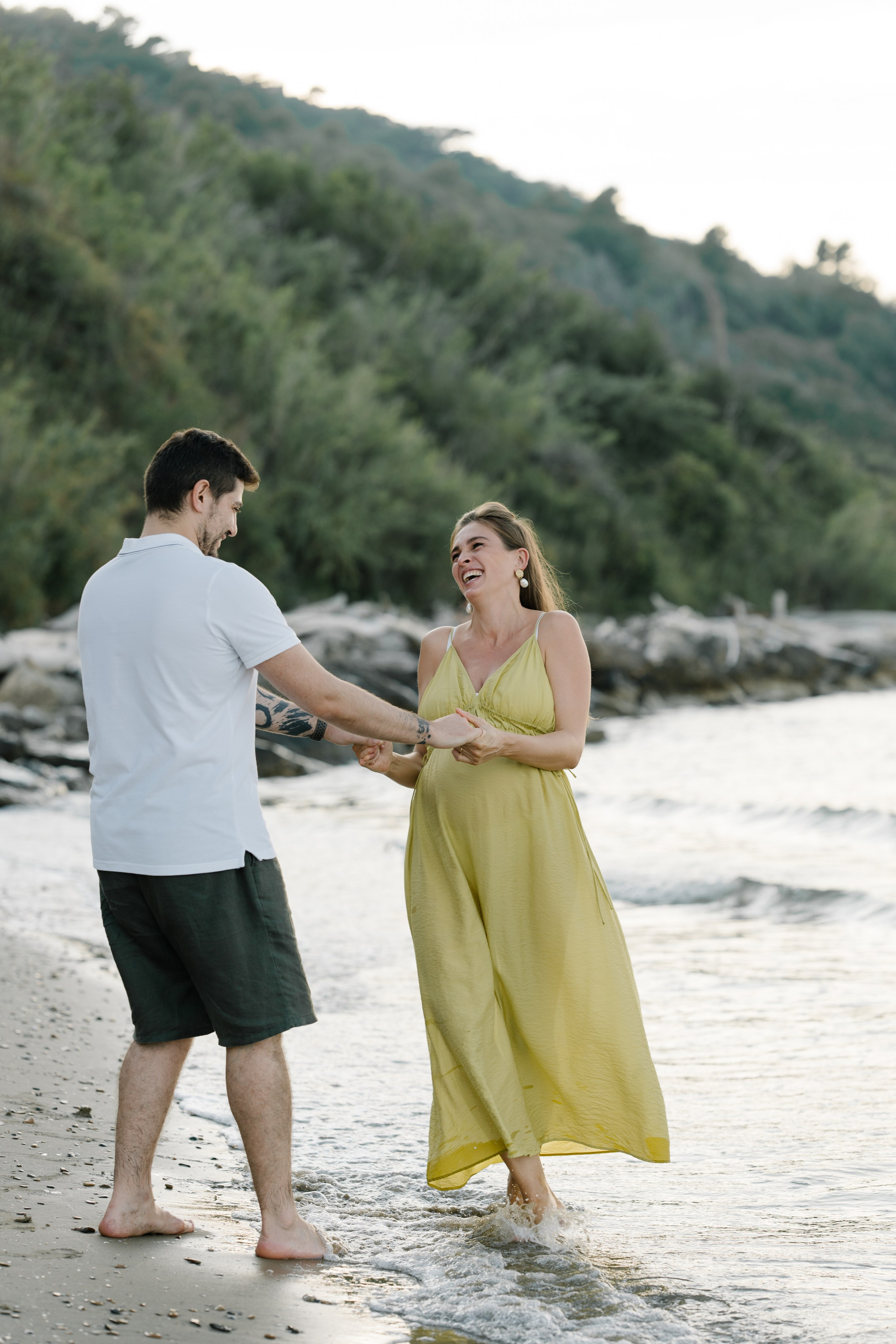 In dolce attesa. Fotografa Rimini