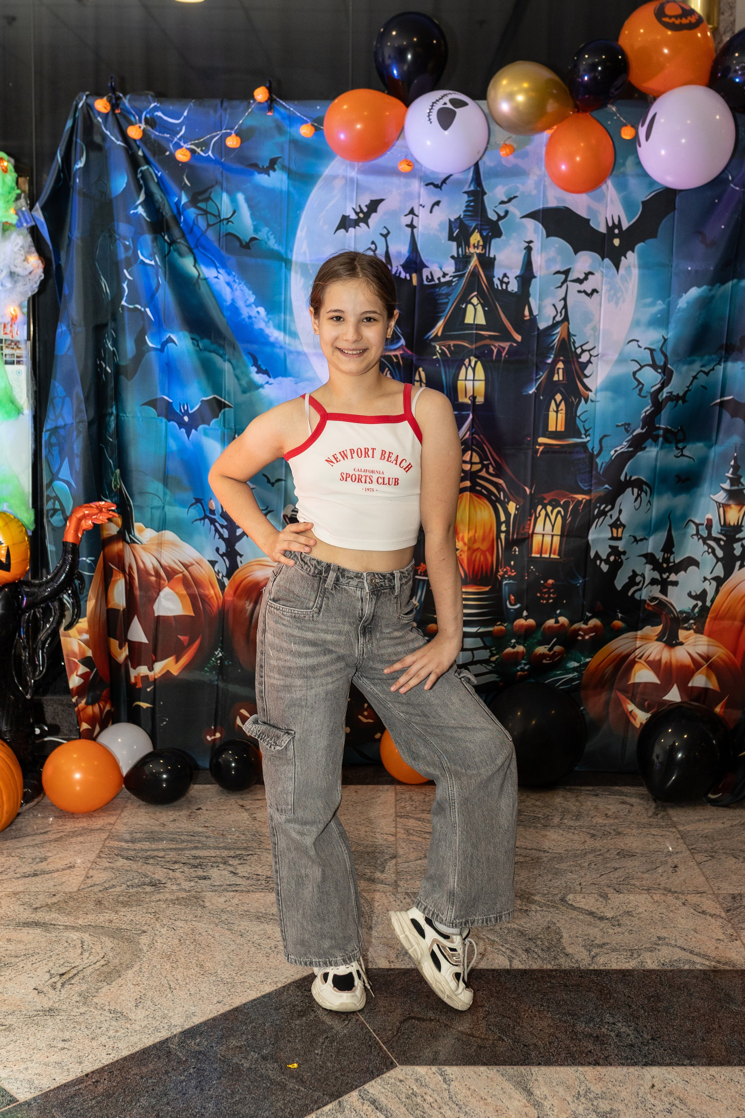 Leo dance studio Helloween 2025. Семейный и детский фотограф в Варшаве Мила Бобровская