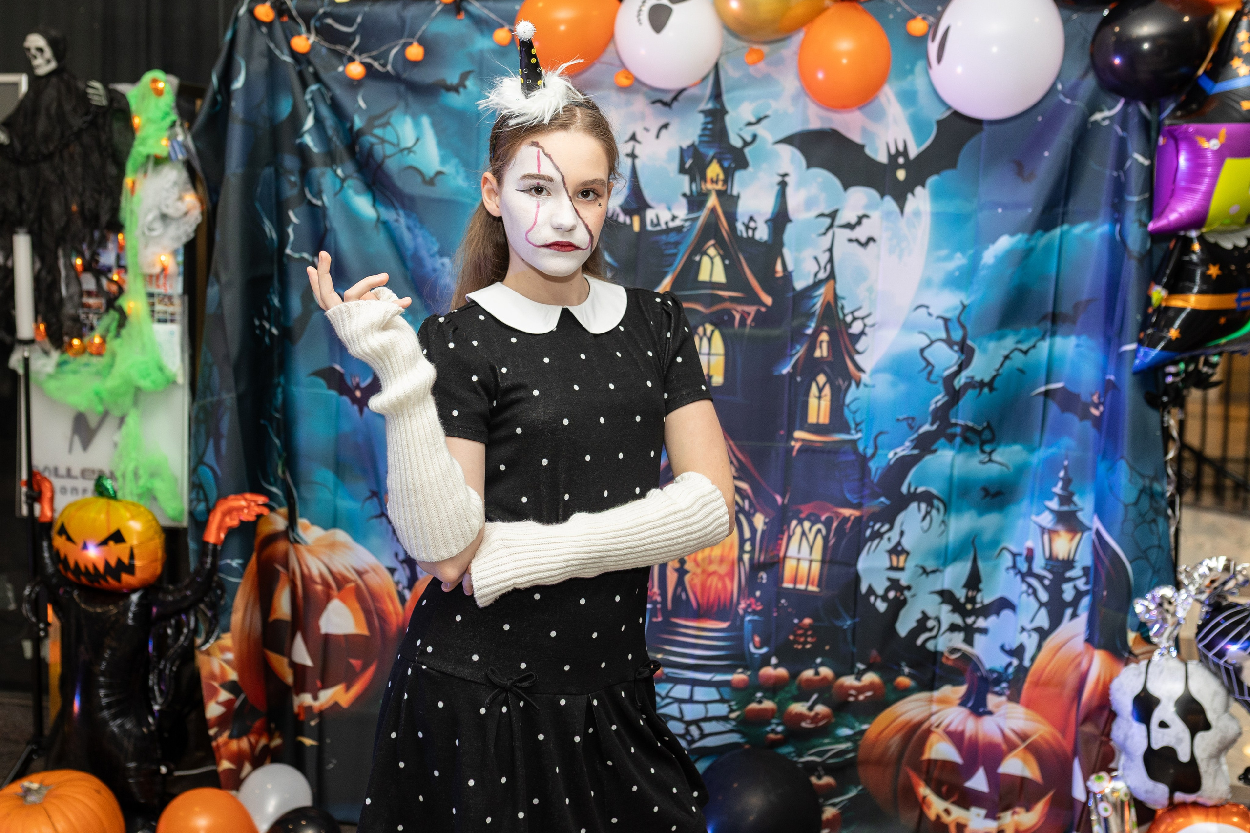 Leo dance studio Helloween 2025. Семейный и детский фотограф в Варшаве Мила Бобровская