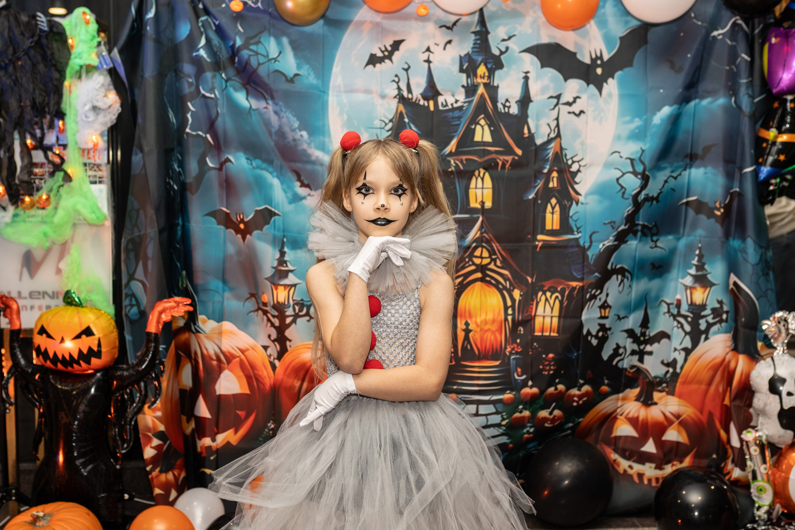 Leo dance studio Helloween 2025. Семейный и детский фотограф в Варшаве Мила Бобровская