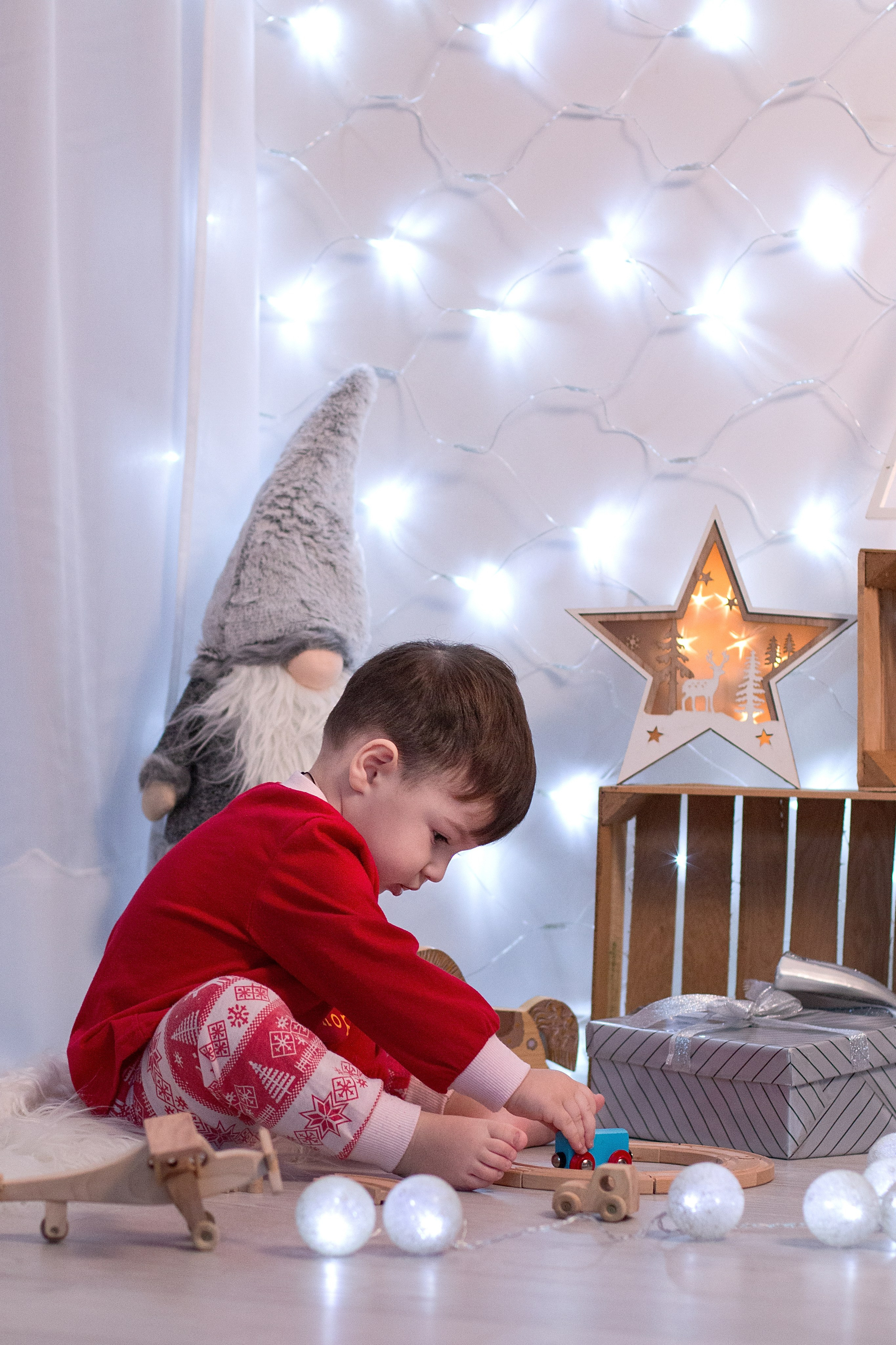 Новый год в студии. Детский и семейный фотограф в г. Бельцы