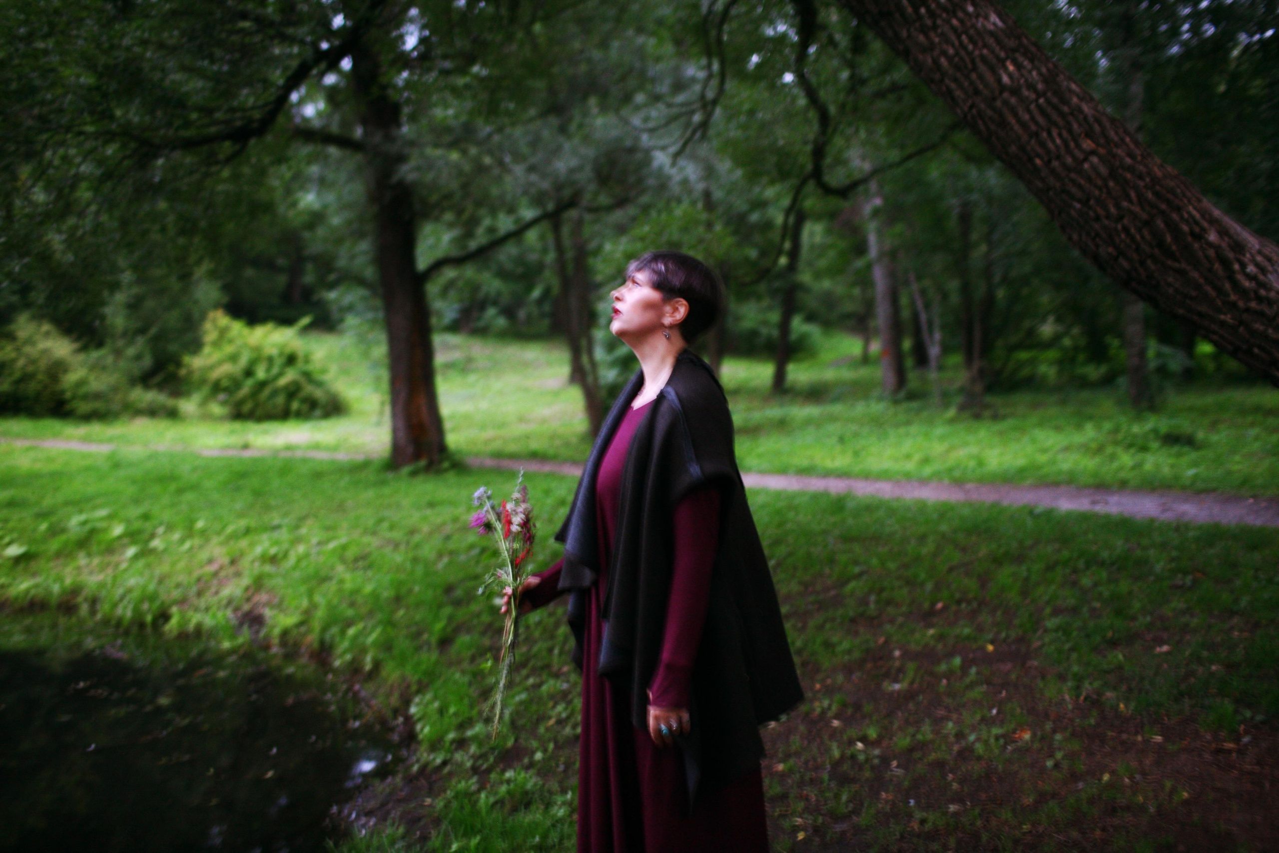 Anna and the fire. Victoria Dini. Art photography in London / Folkestone, UK