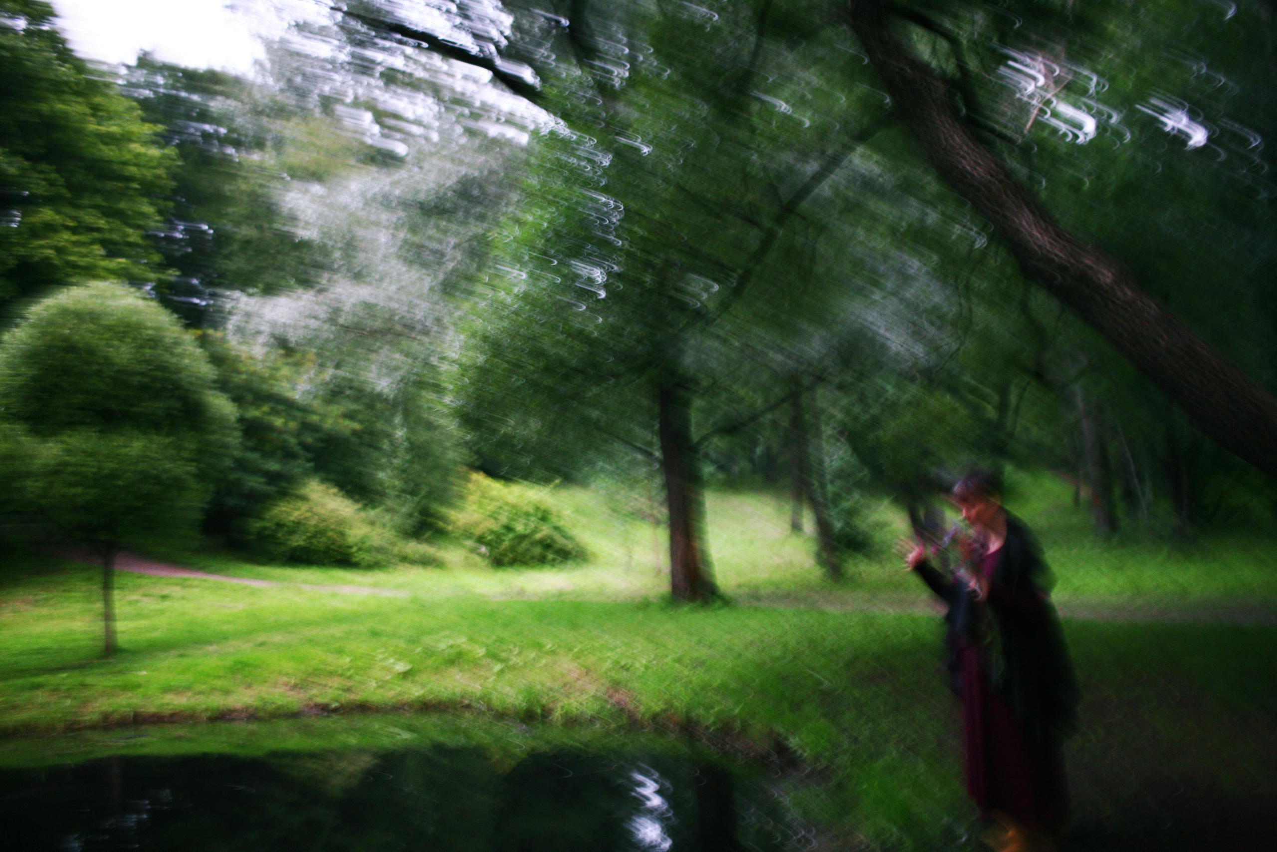 Anna and the fire. Victoria Dini. Art photography in London / Folkestone, UK