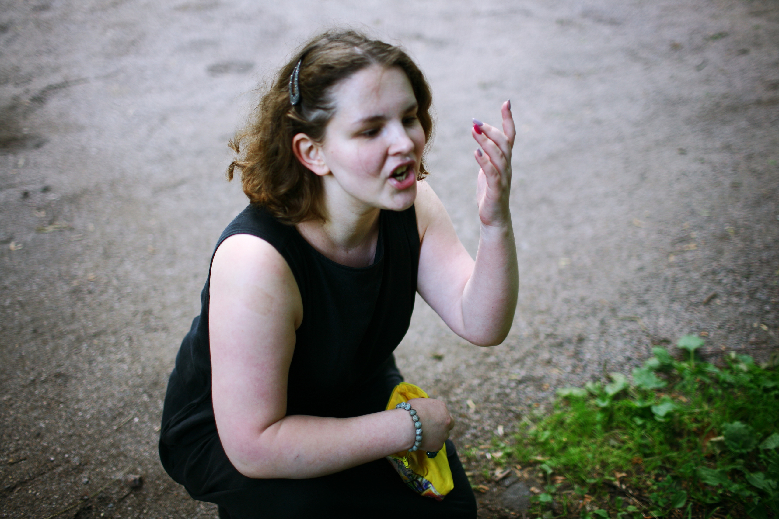 Milena, driades' daughter. Victoria Dini. Art photography in London / Folkestone, UK