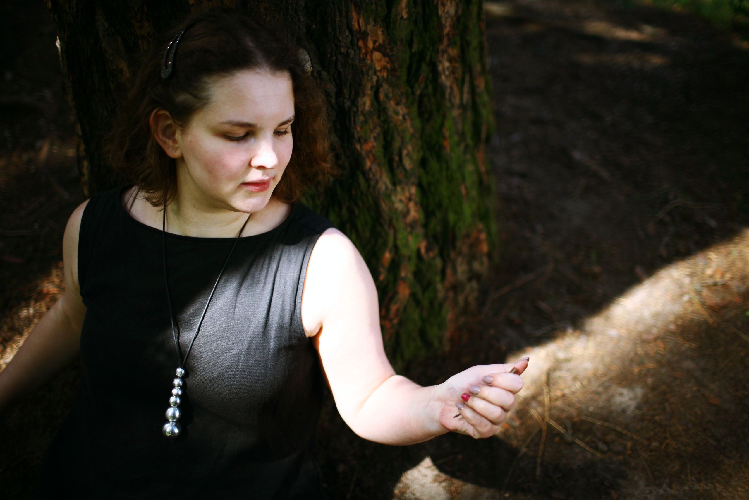 Milena, driades' daughter. Victoria Dini. Art photography in London / Folkestone, UK