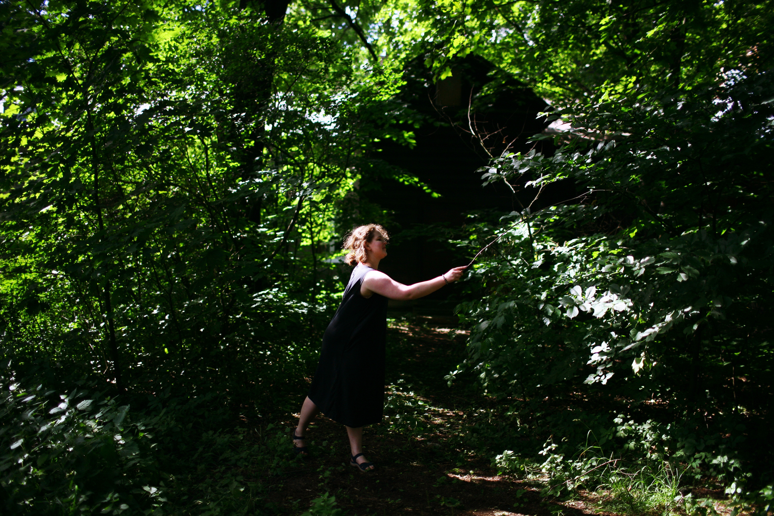 Milena, driades' daughter. Victoria Dini. Art photography in London / Folkestone, UK