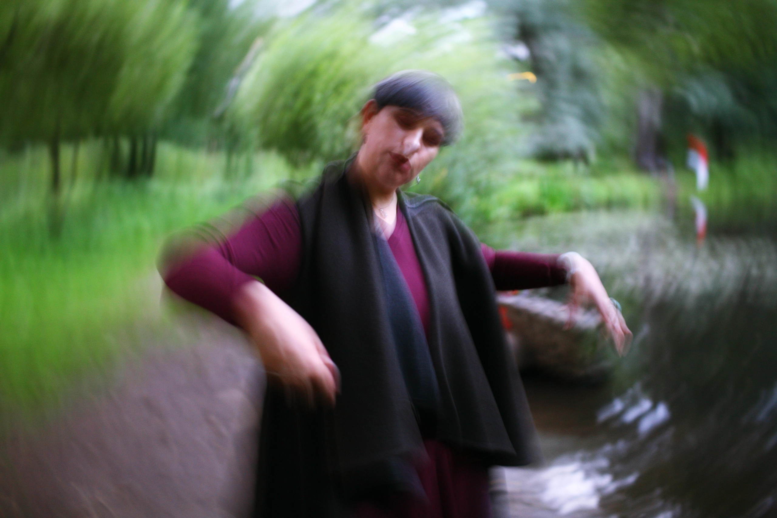 Anna and the fire. Victoria Dini. Art photography in London / Folkestone, UK