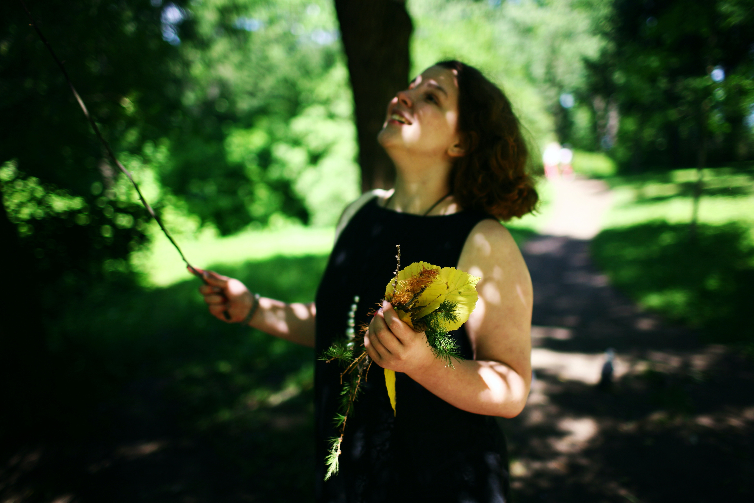 Milena, driades' daughter. Victoria Dini. Art photography in London / Folkestone, UK