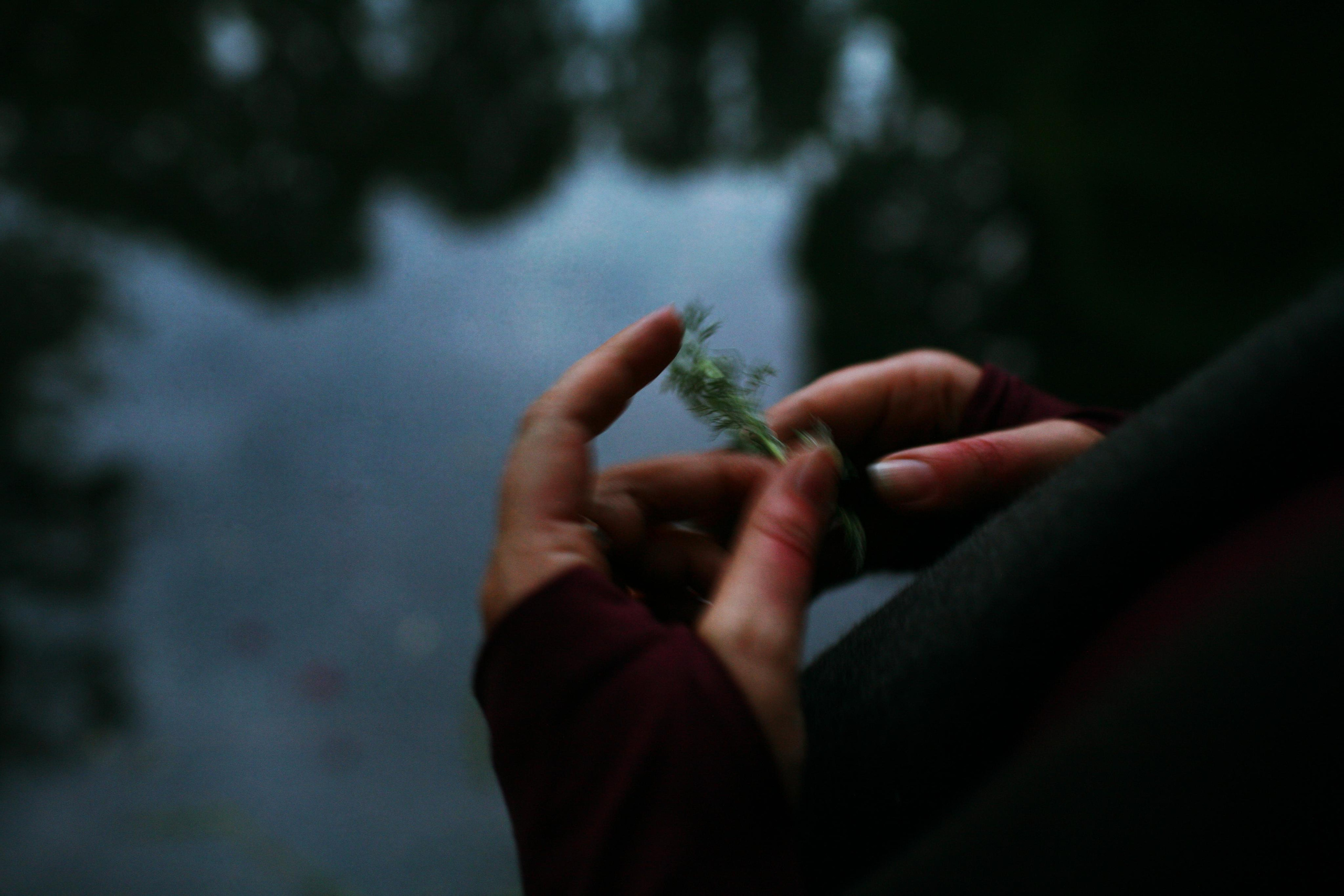 Anna and the fire. Victoria Dini. Art photography in London / Folkestone, UK