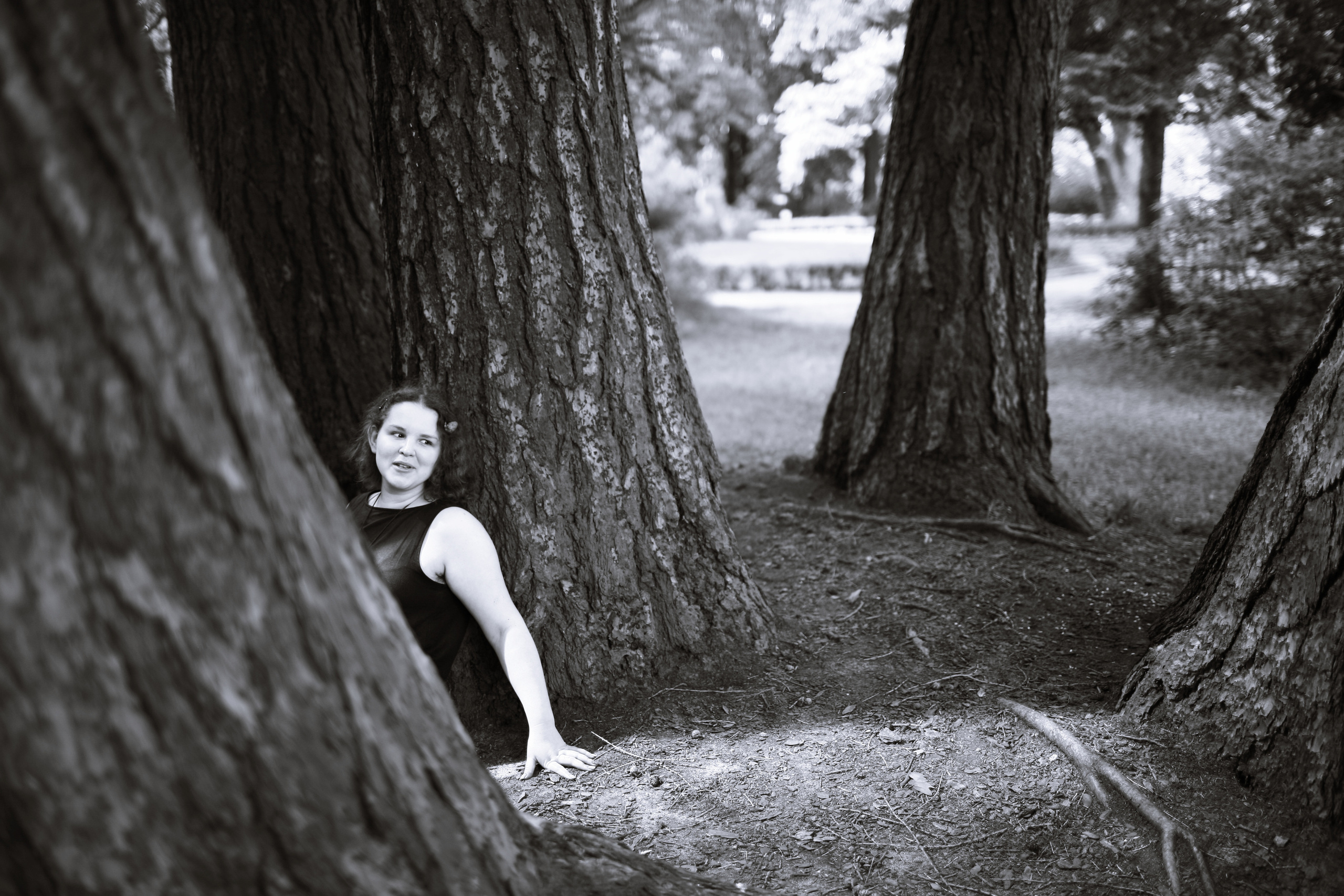 Milena, driades' daughter. Victoria Dini. Art photography in London / Folkestone, UK