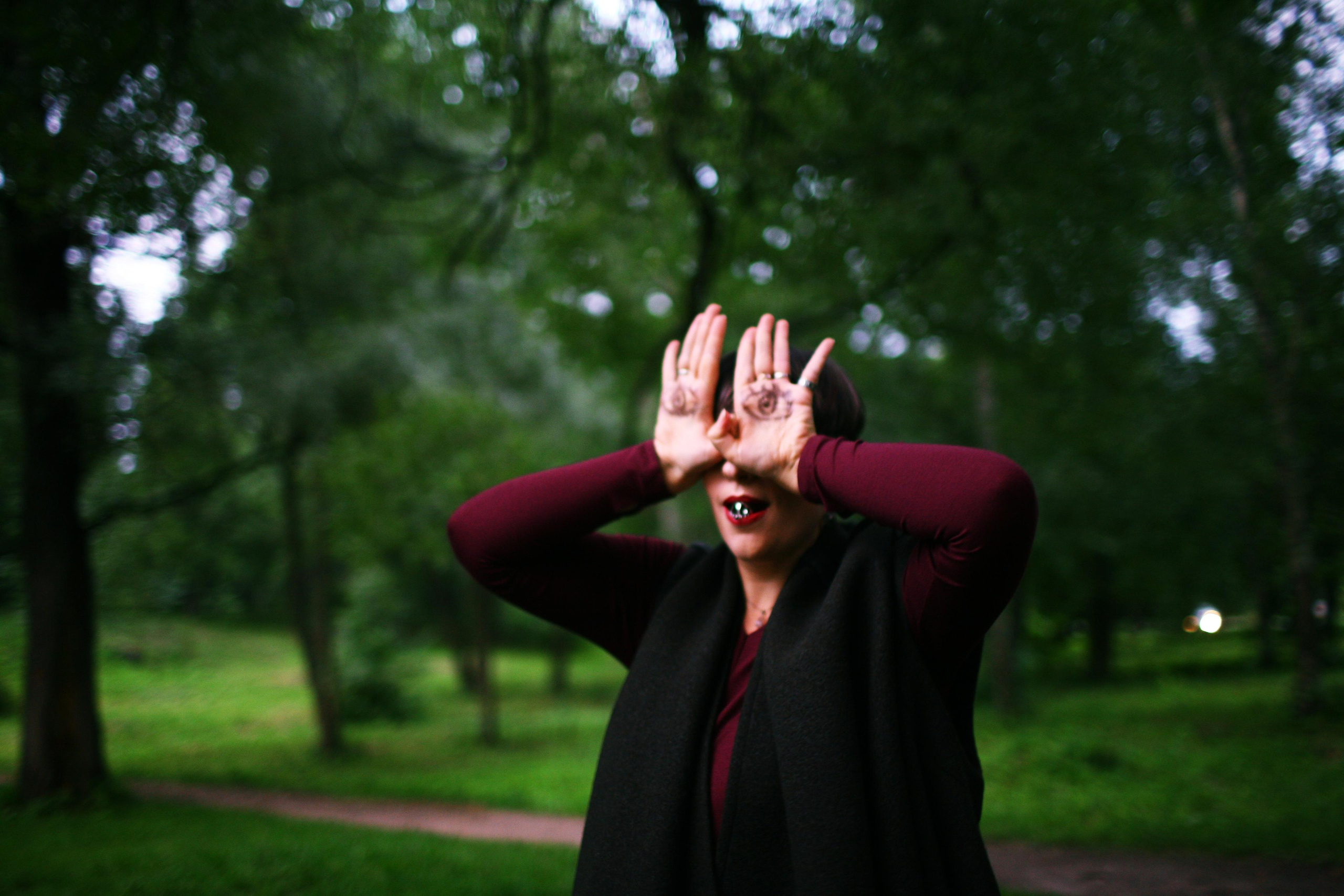 Anna and the fire. Victoria Dini. Art photography in London / Folkestone, UK