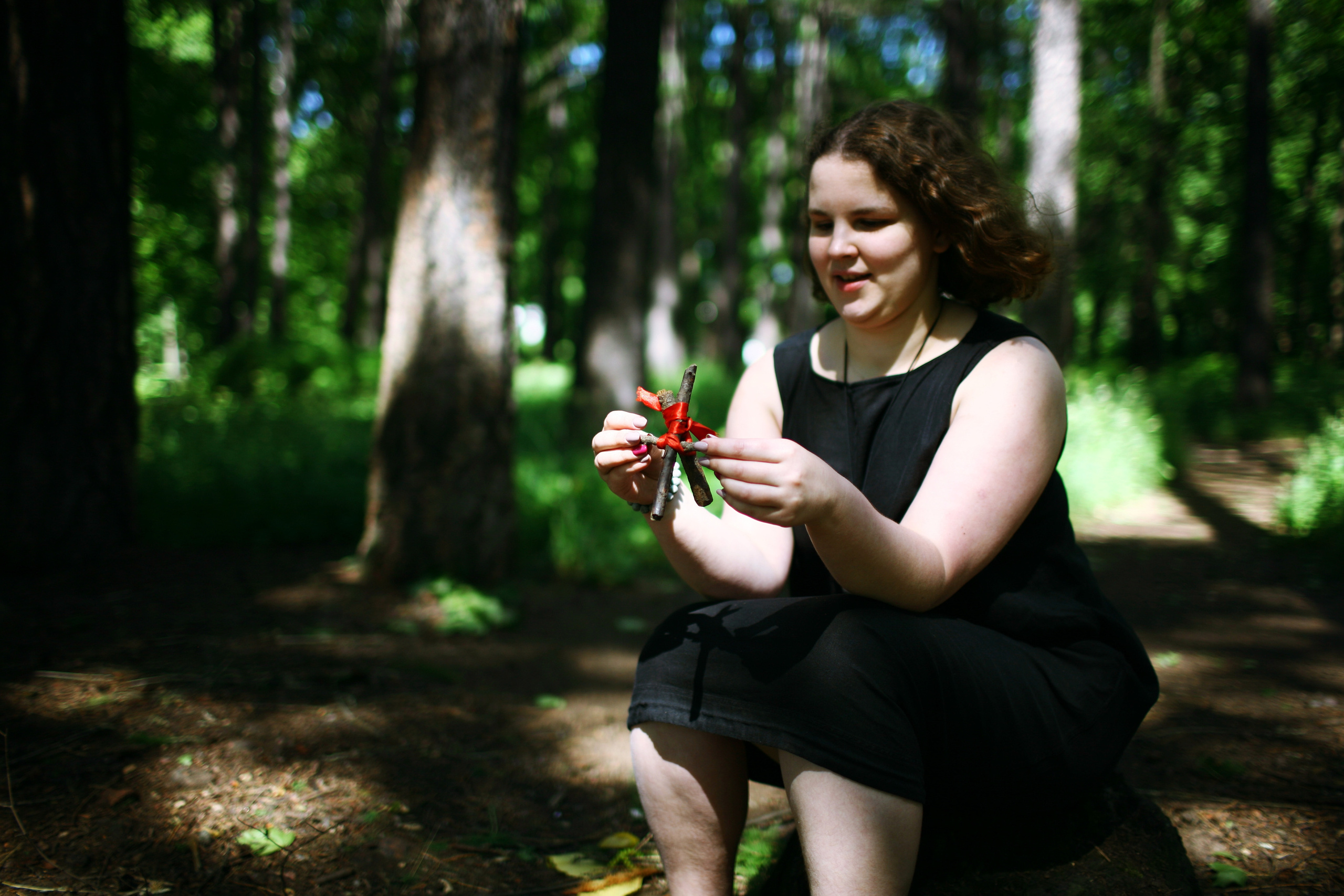 Milena, driades' daughter. Victoria Dini. Art photography in London / Folkestone, UK