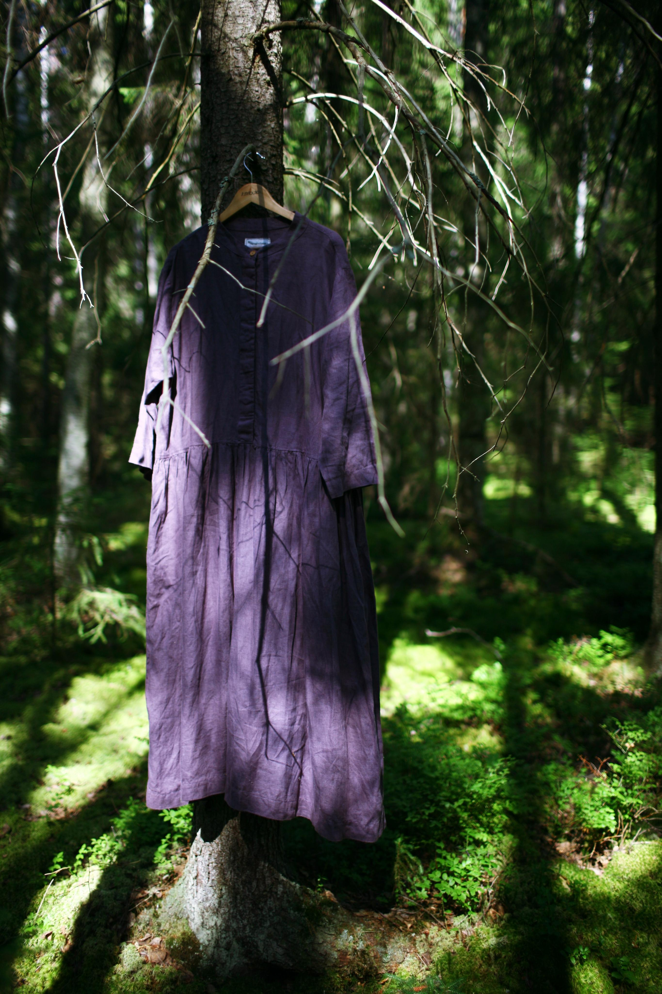 Anna, by herself. Woods and a little bit fire. Victoria Dini. Art photography in London / Folkestone, UK