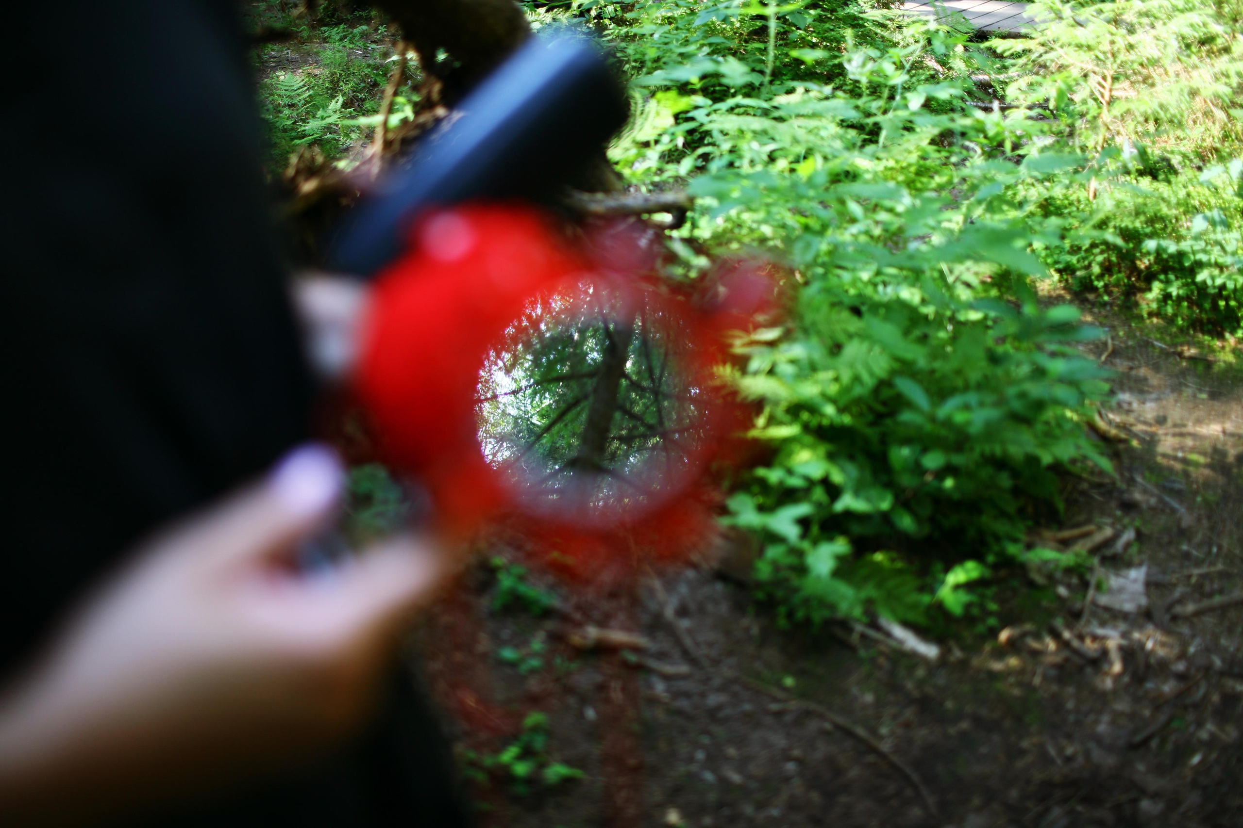 Anna, by herself. Woods and a little bit fire. Victoria Dini. Art photography in London / Folkestone, UK