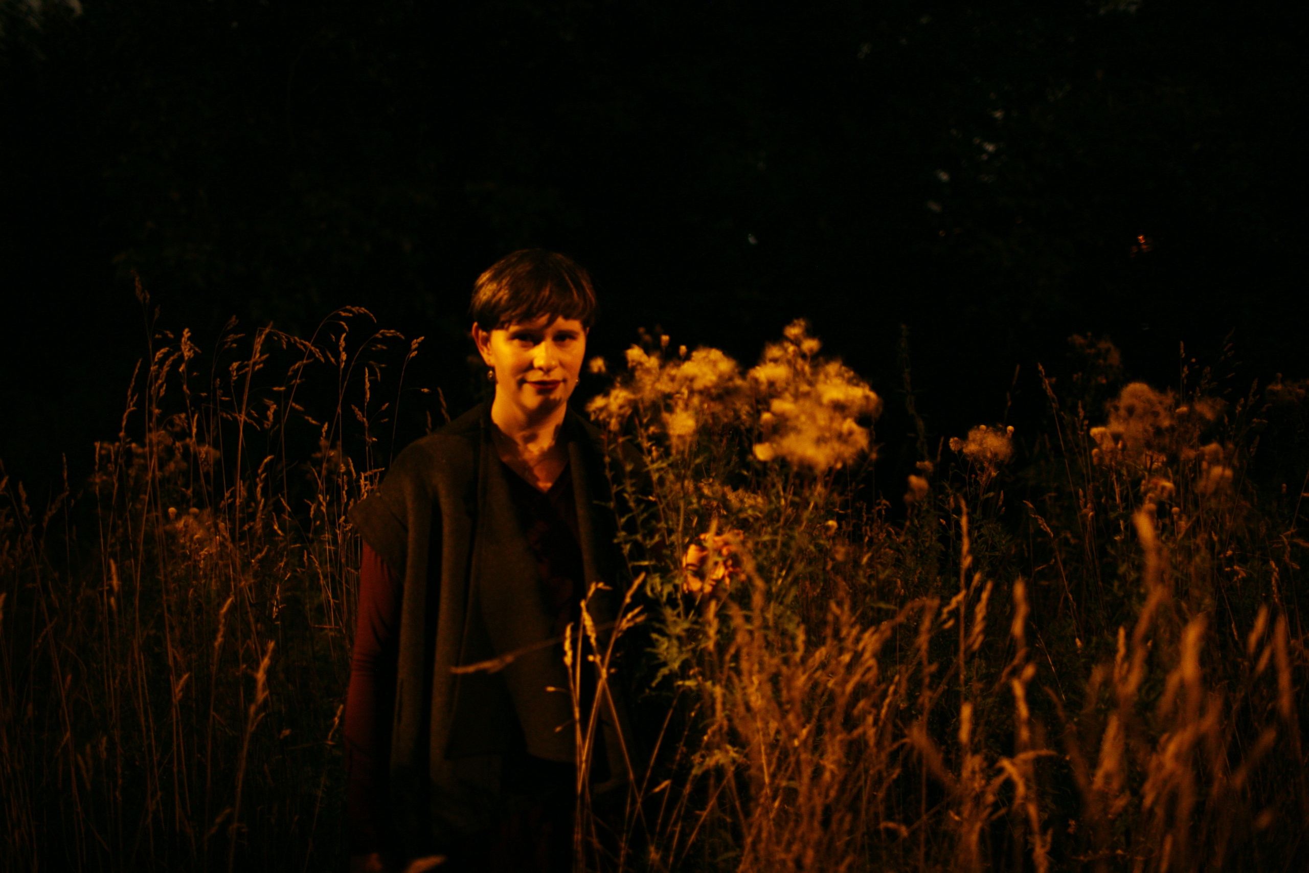 Anna and the fire. Victoria Dini. Art photography in London / Folkestone, UK