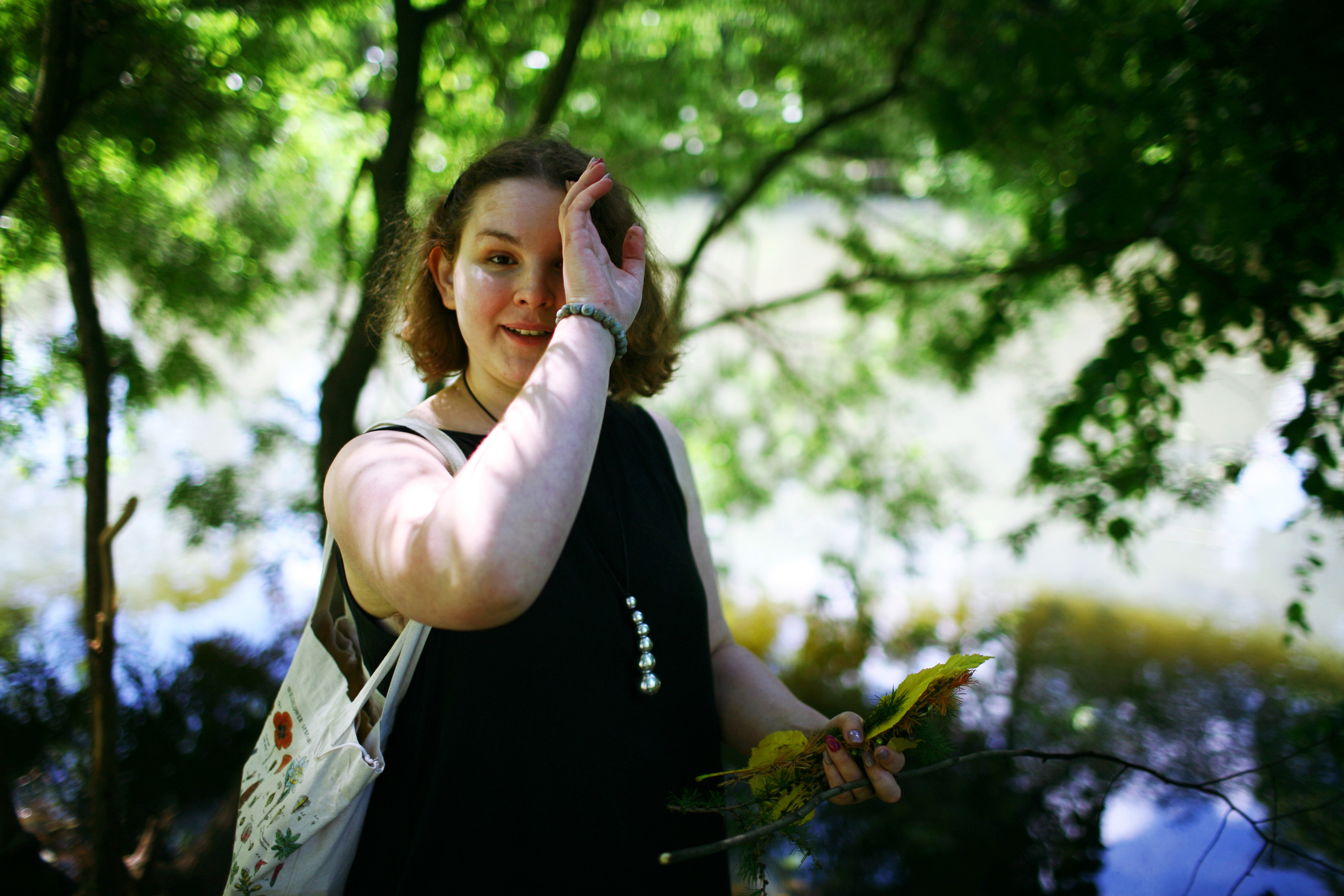 Milena, driades' daughter. Victoria Dini. Art photography in London / Folkestone, UK