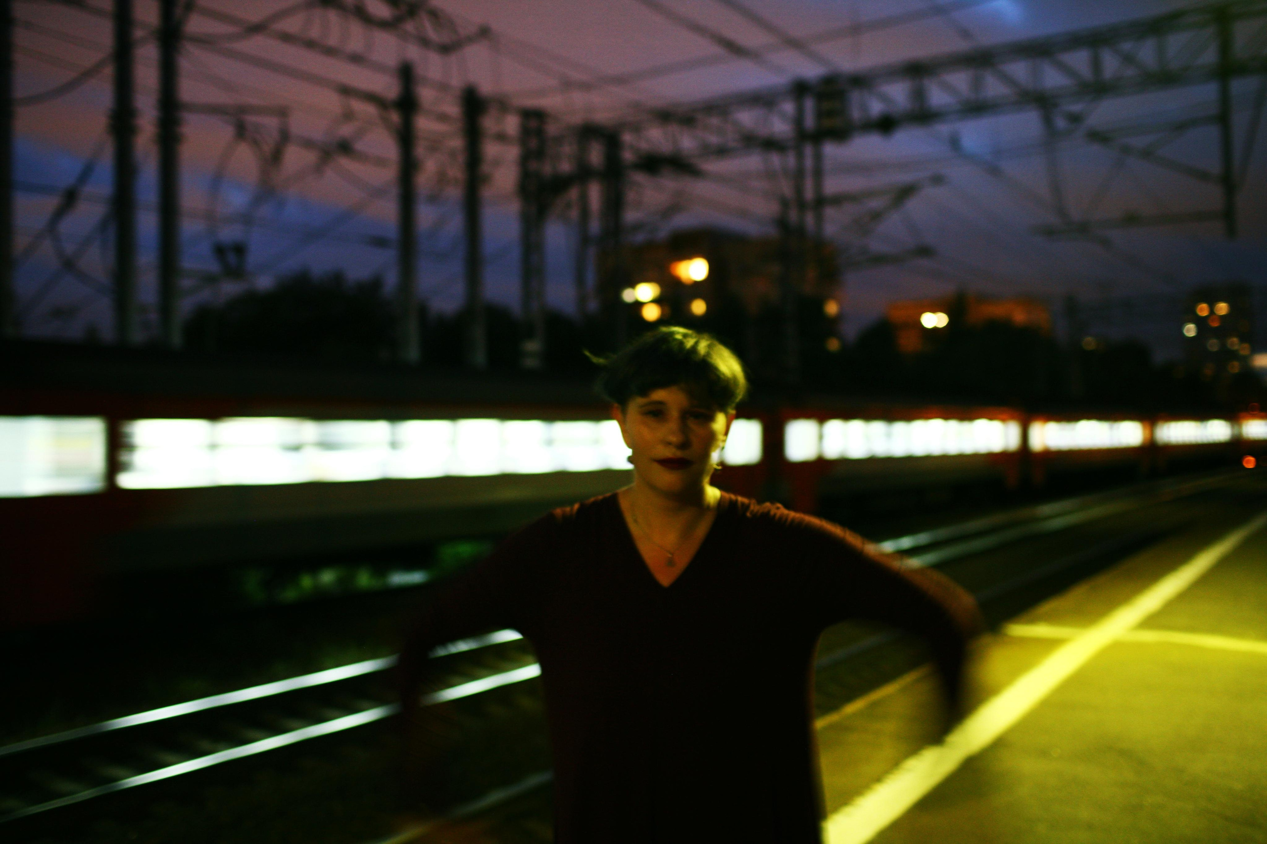 Anna and the fire. Victoria Dini. Art photography in London / Folkestone, UK