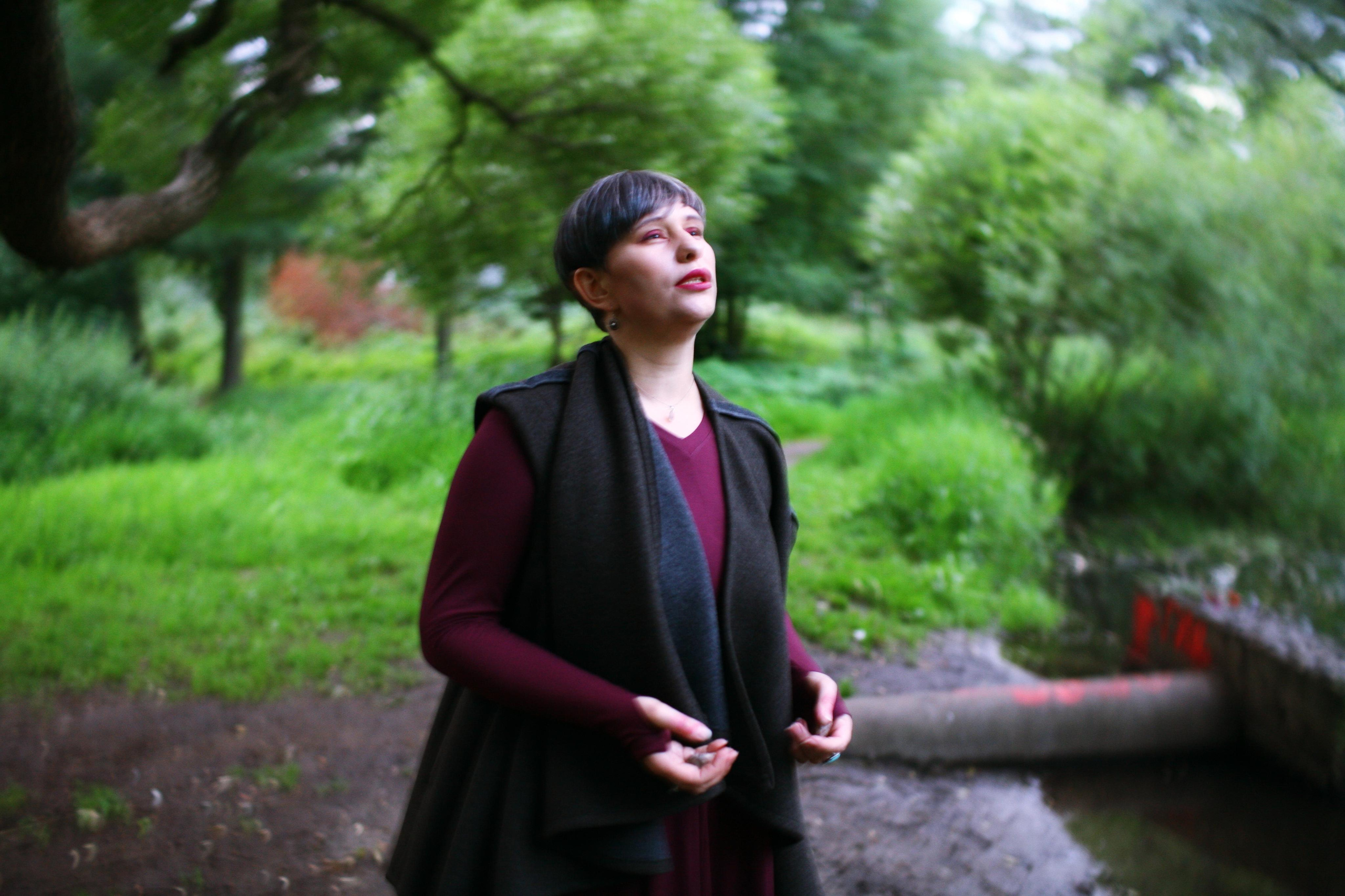 Anna and the fire. Victoria Dini. Art photography in London / Folkestone, UK