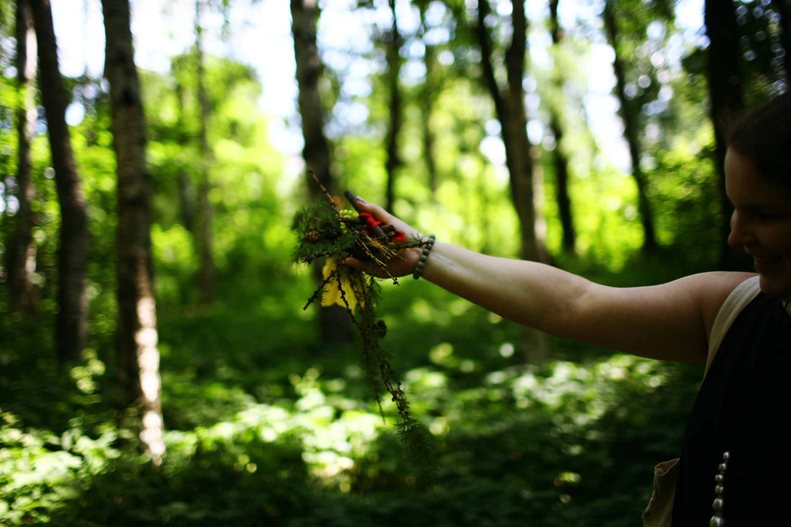 Milena, driades' daughter. Victoria Dini. Art photography in London / Folkestone, UK