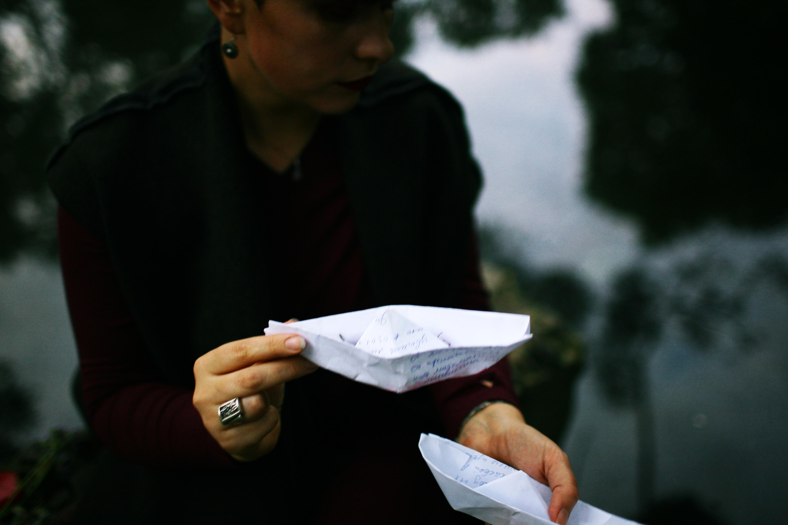 Anna and the fire. Victoria Dini. Art photography in London / Folkestone, UK