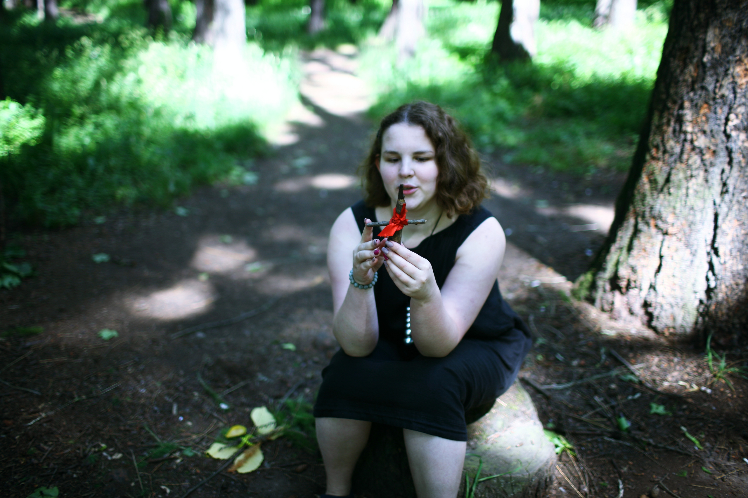 Milena, driades' daughter. Victoria Dini. Art photography in London / Folkestone, UK