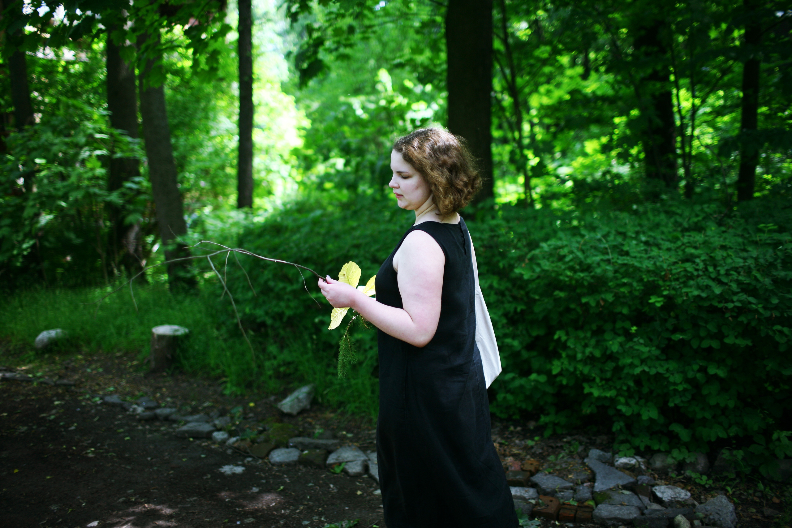 Milena, driades' daughter. Victoria Dini. Art photography in London / Folkestone, UK