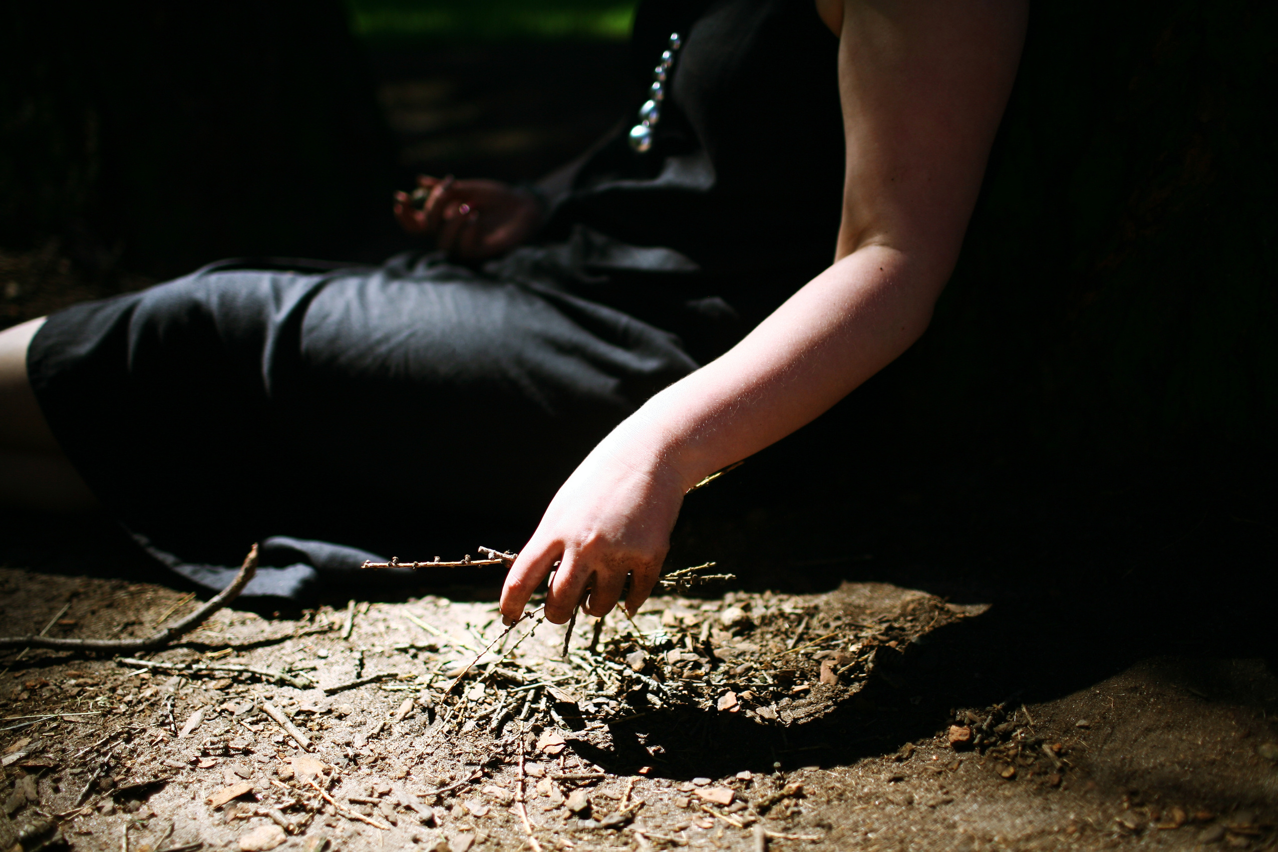 Milena, driades' daughter. Victoria Dini. Art photography in London / Folkestone, UK