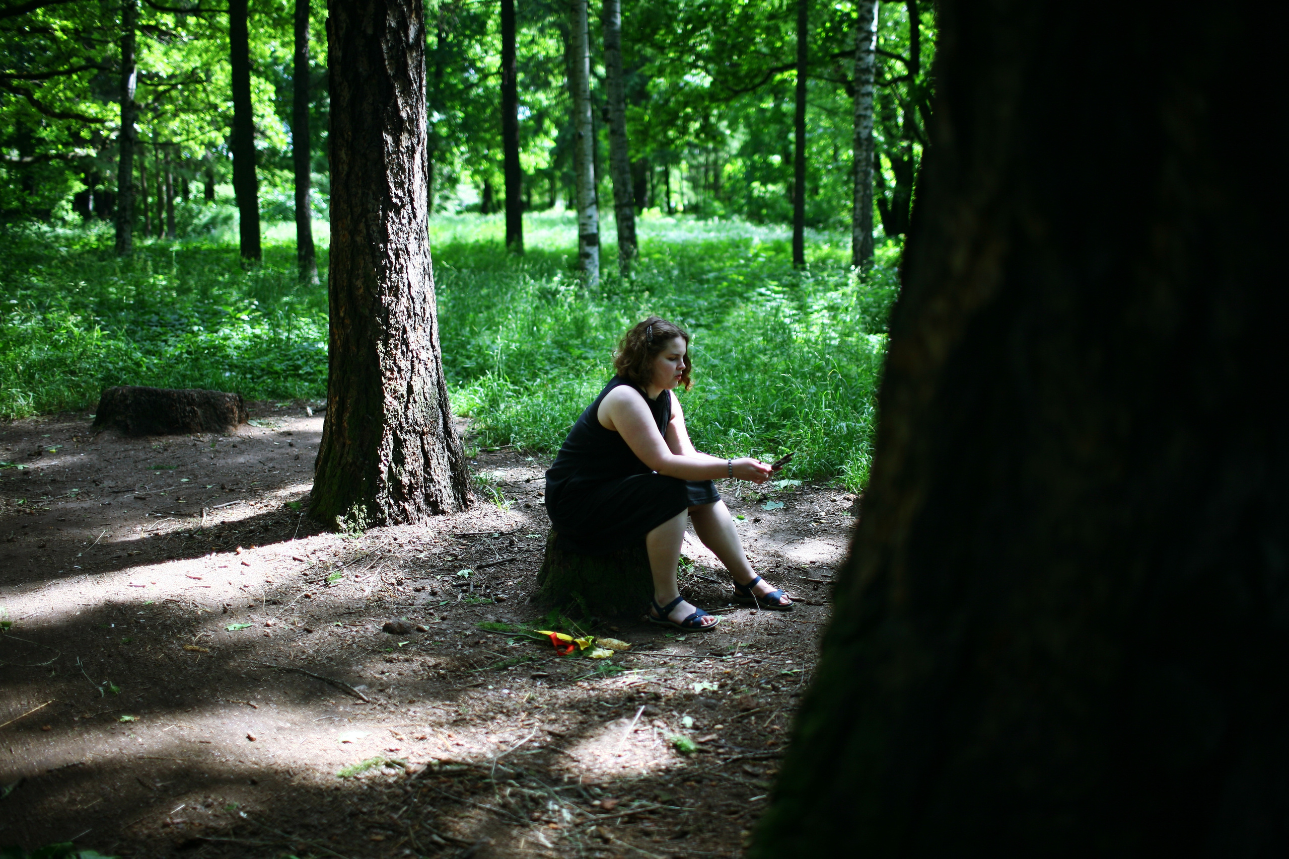 Milena, driades' daughter. Victoria Dini. Art photography in London / Folkestone, UK