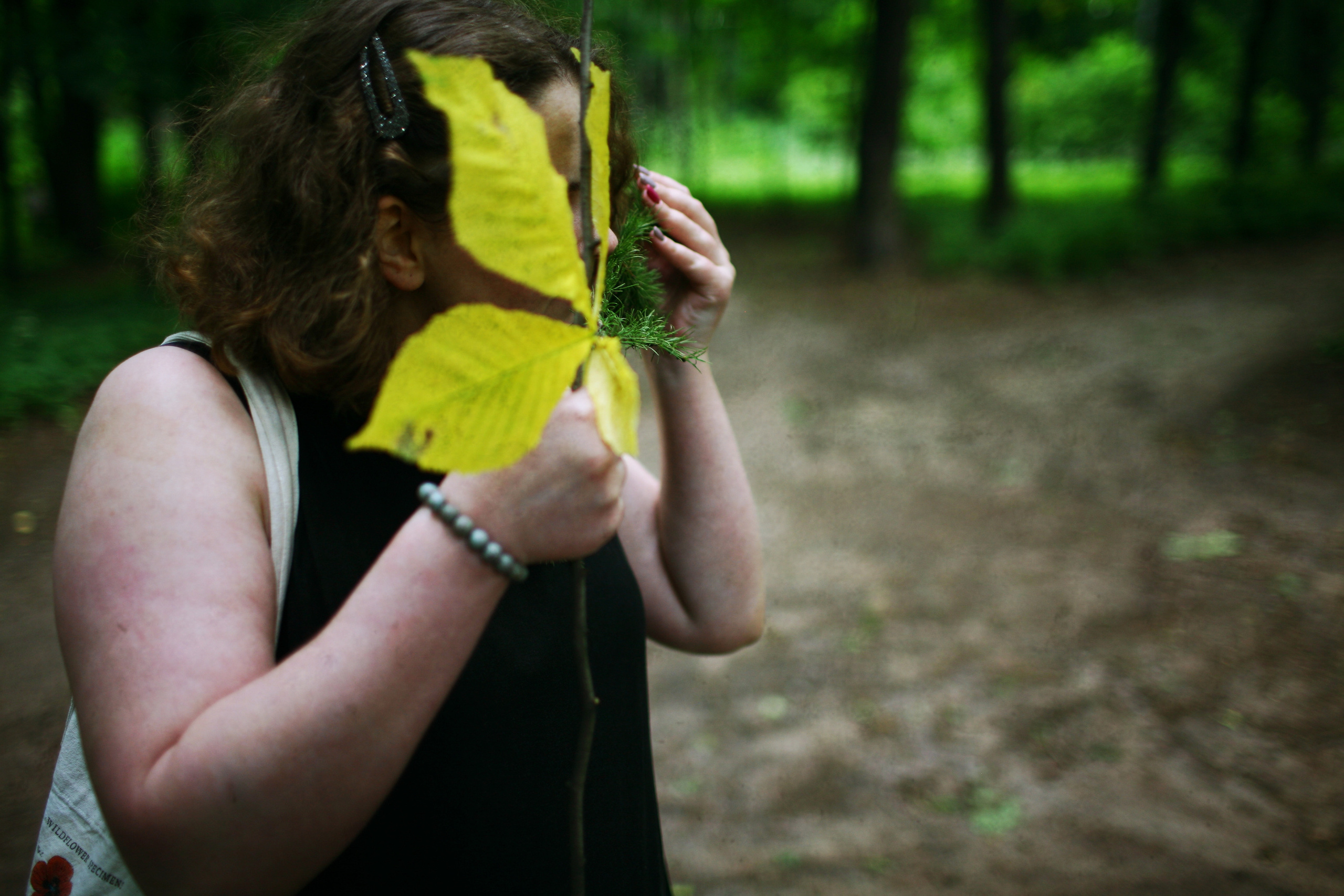 Milena, driades' daughter. Victoria Dini. Art photography in London / Folkestone, UK