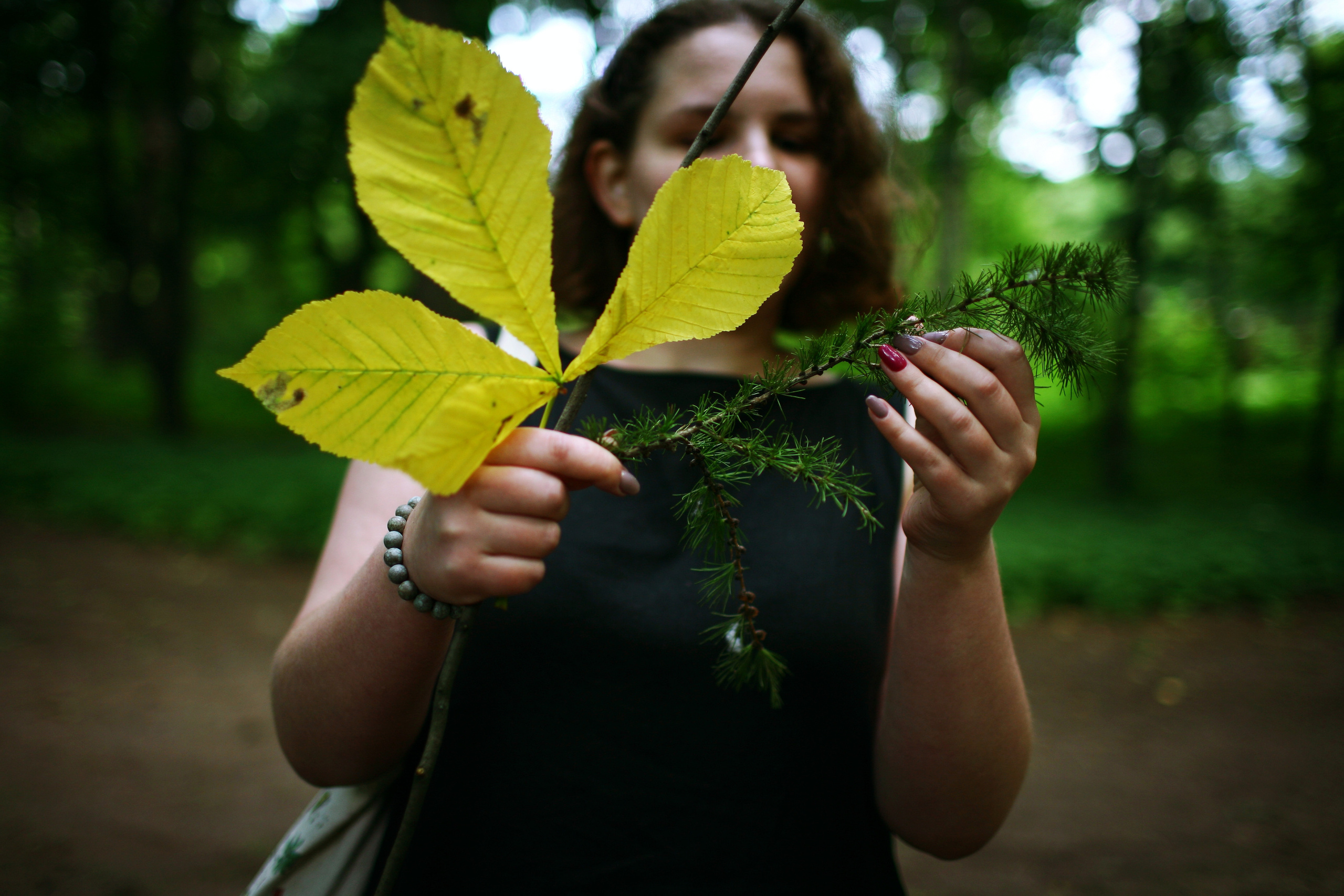 Milena, driades' daughter. Victoria Dini. Art photography in London / Folkestone, UK