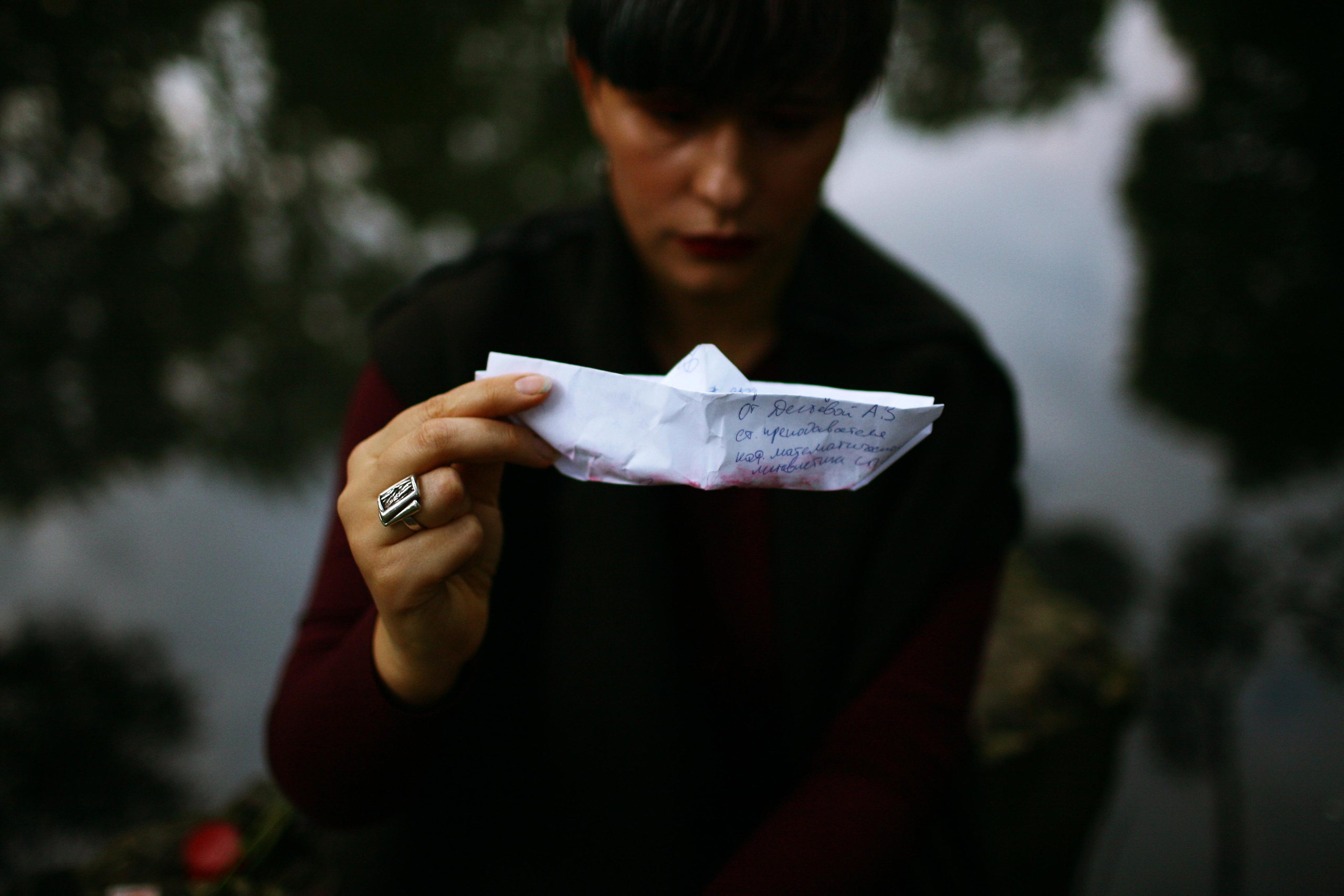 Anna and the fire. Victoria Dini. Art photography in London / Folkestone, UK