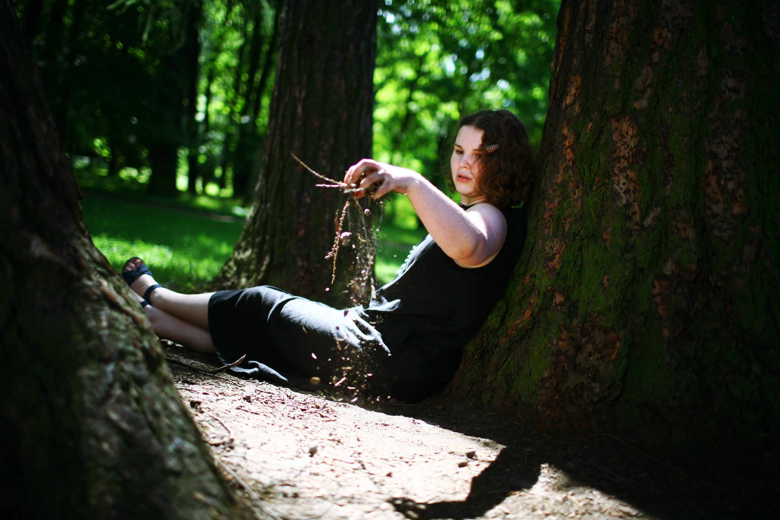 Milena, driades' daughter. Victoria Dini. Art photography in London / Folkestone, UK