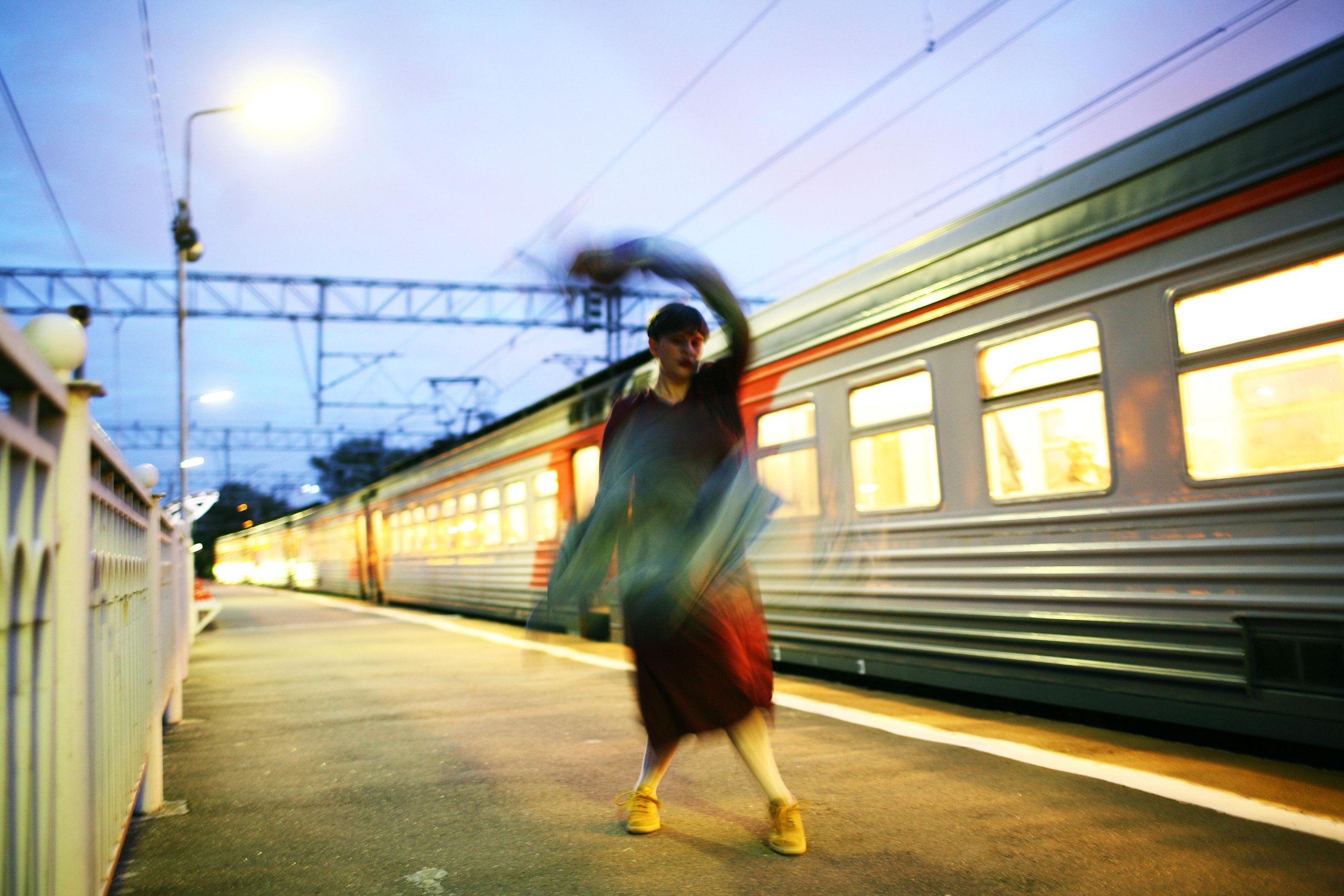 Anna and the fire. Victoria Dini. Art photography in London / Folkestone, UK