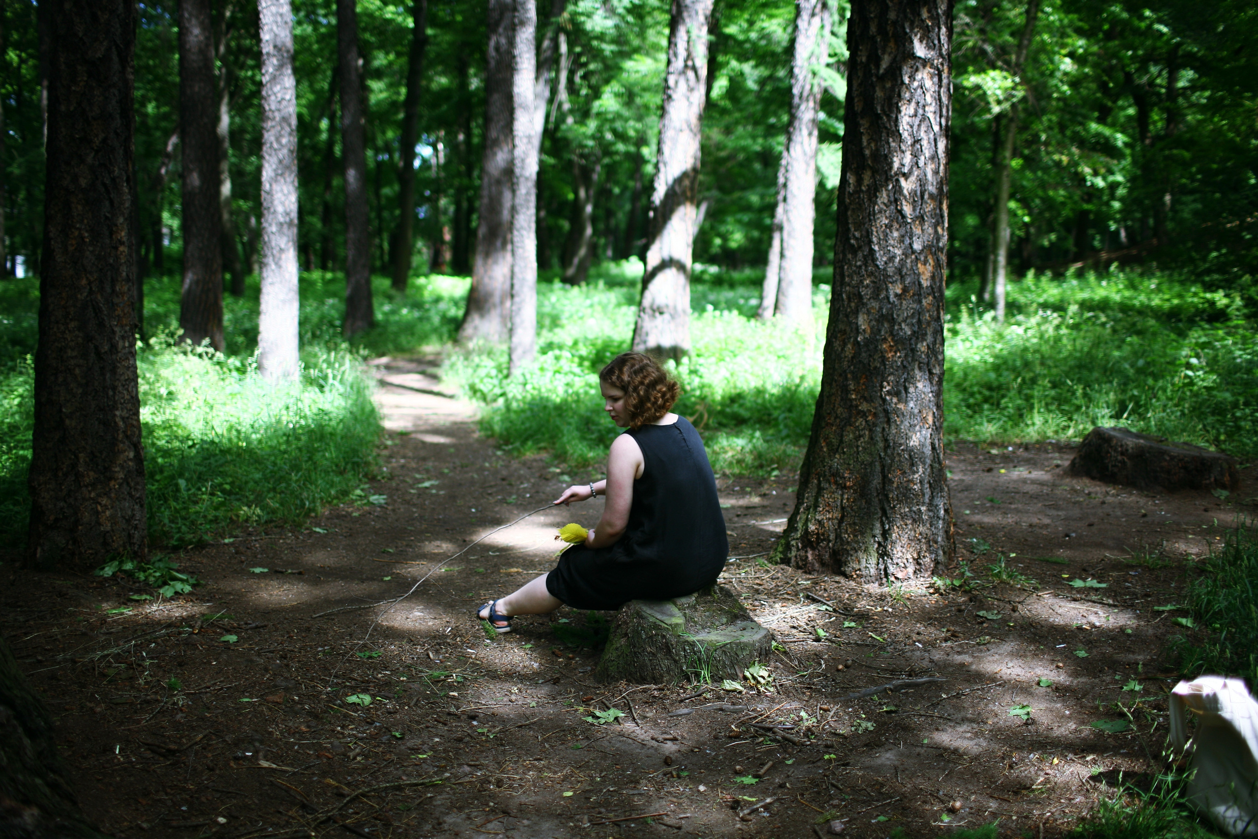 Milena, driades' daughter. Victoria Dini. Art photography in London / Folkestone, UK