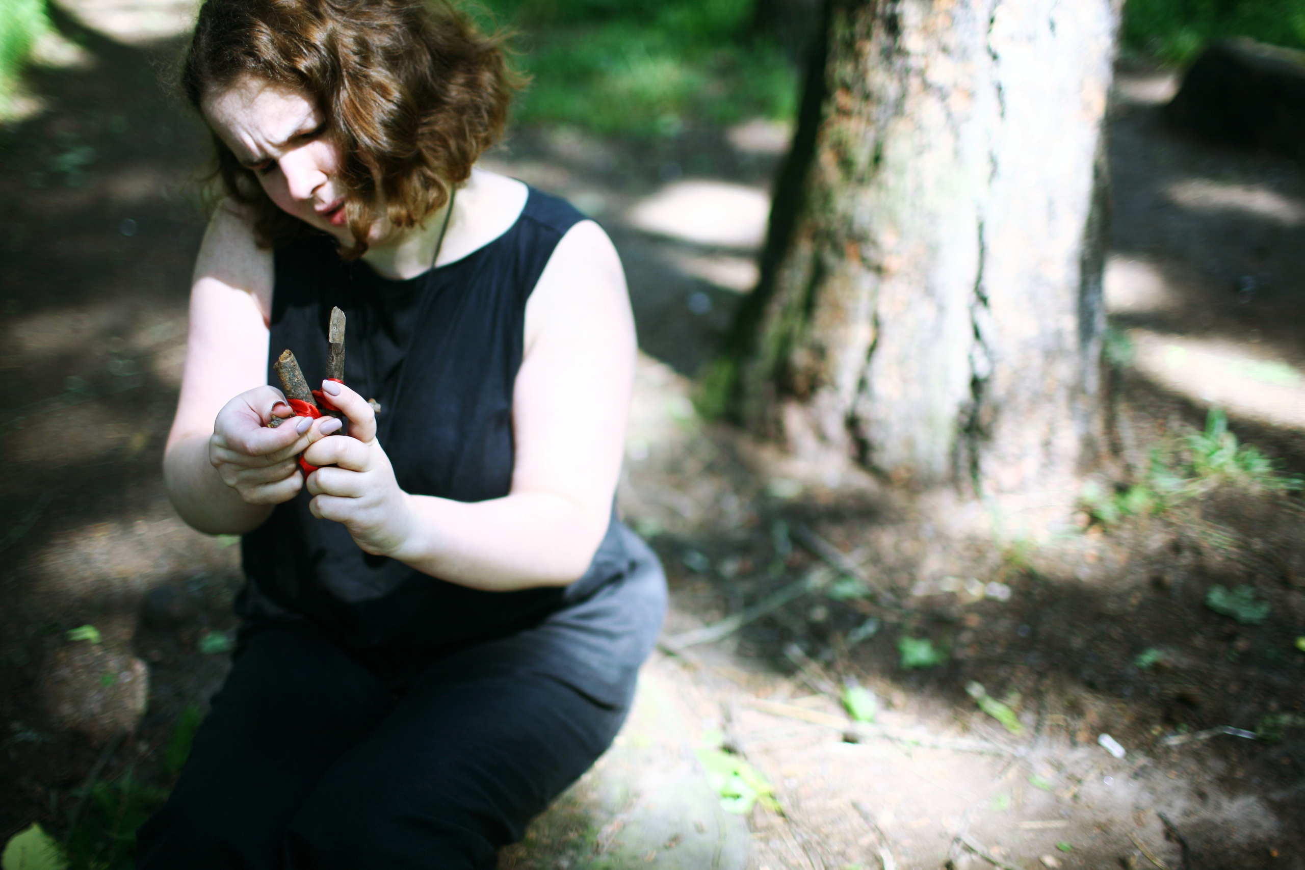 Milena, driades' daughter. Victoria Dini. Art photography in London / Folkestone, UK